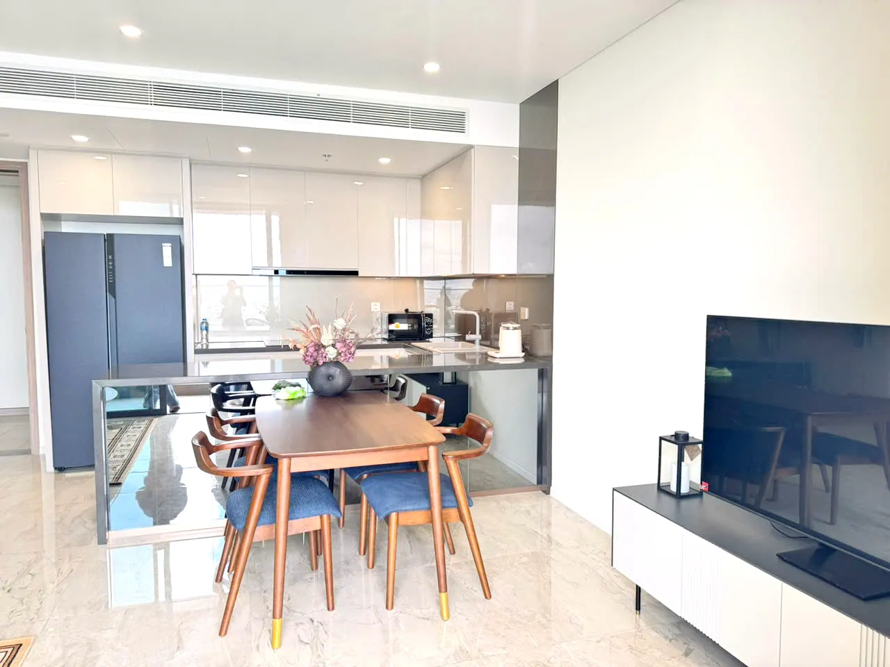 2 Bedroom Apartment for Rent at Thao Dien Green River View HCMC 84sqm 2,100 USD/month