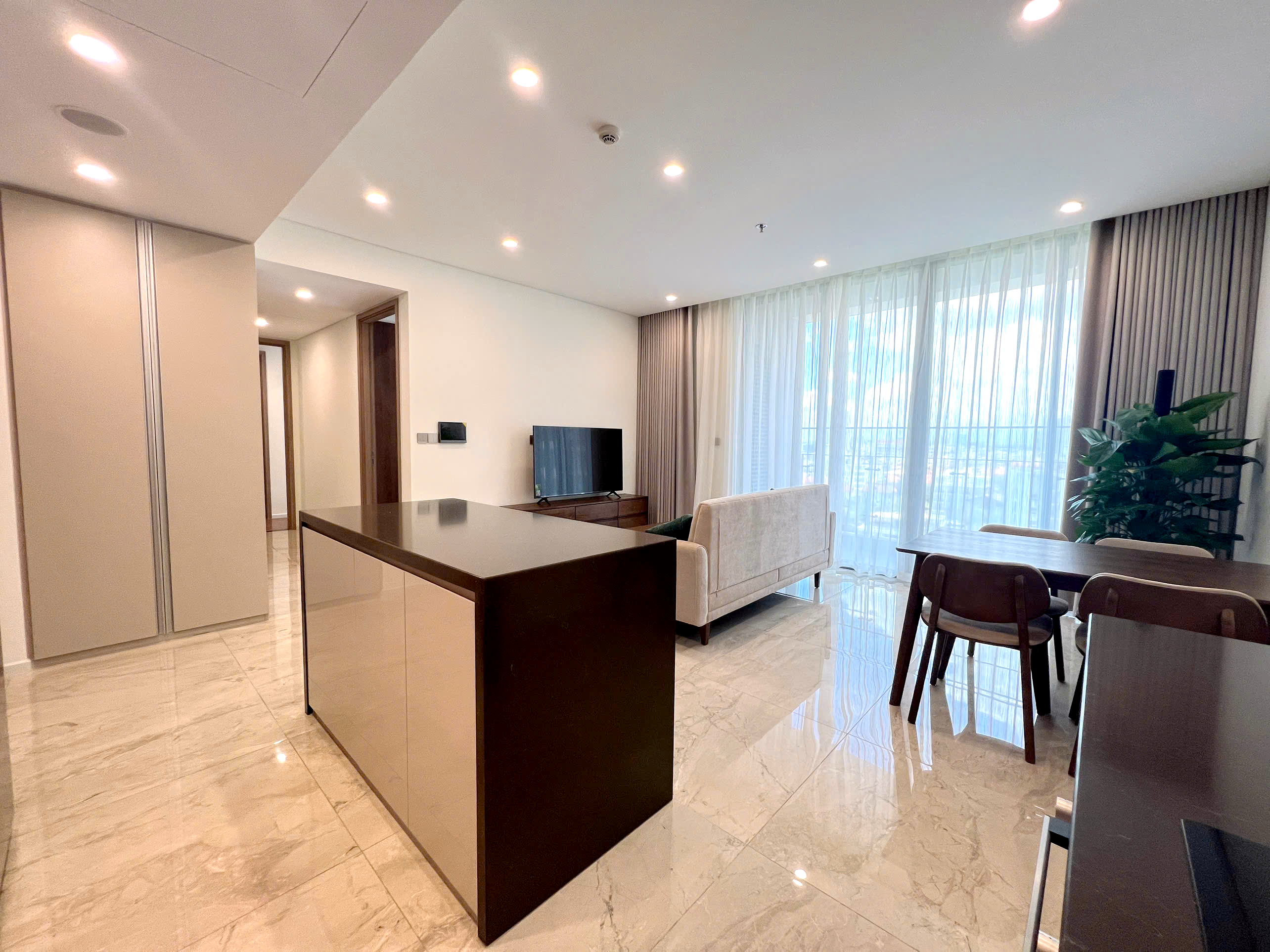 New 02 Bedroom Home For Rent in Thao Dien Green HCM