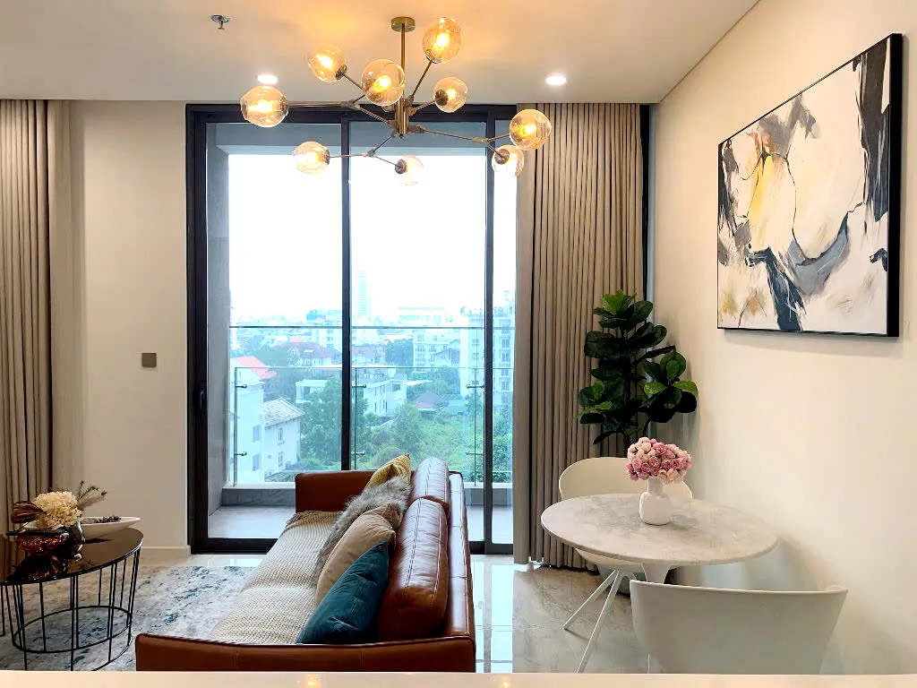 One Bedroom Low Floor Thao Dien Green For Rent in HCMC 55sqm 1,100 USD/month