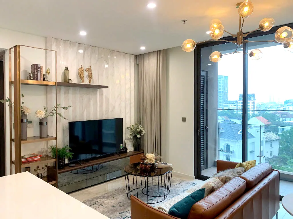 One Bedroom Low Floor Thao Dien Green For Rent in HCMC 55sqm 1,100 USD/month