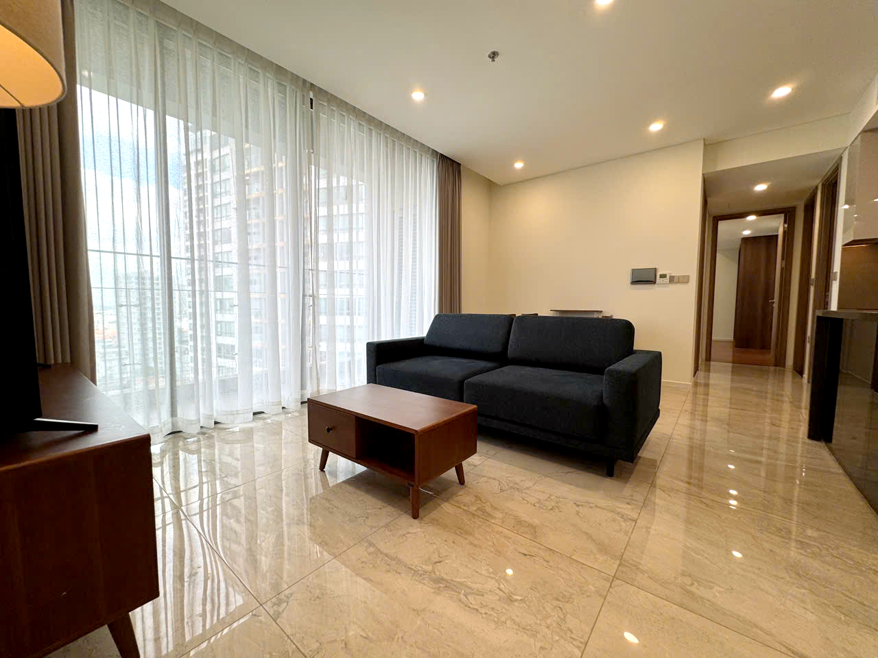 02 Bedroom Apartment 11th Floor Thao Dien Green For Rent HCMC