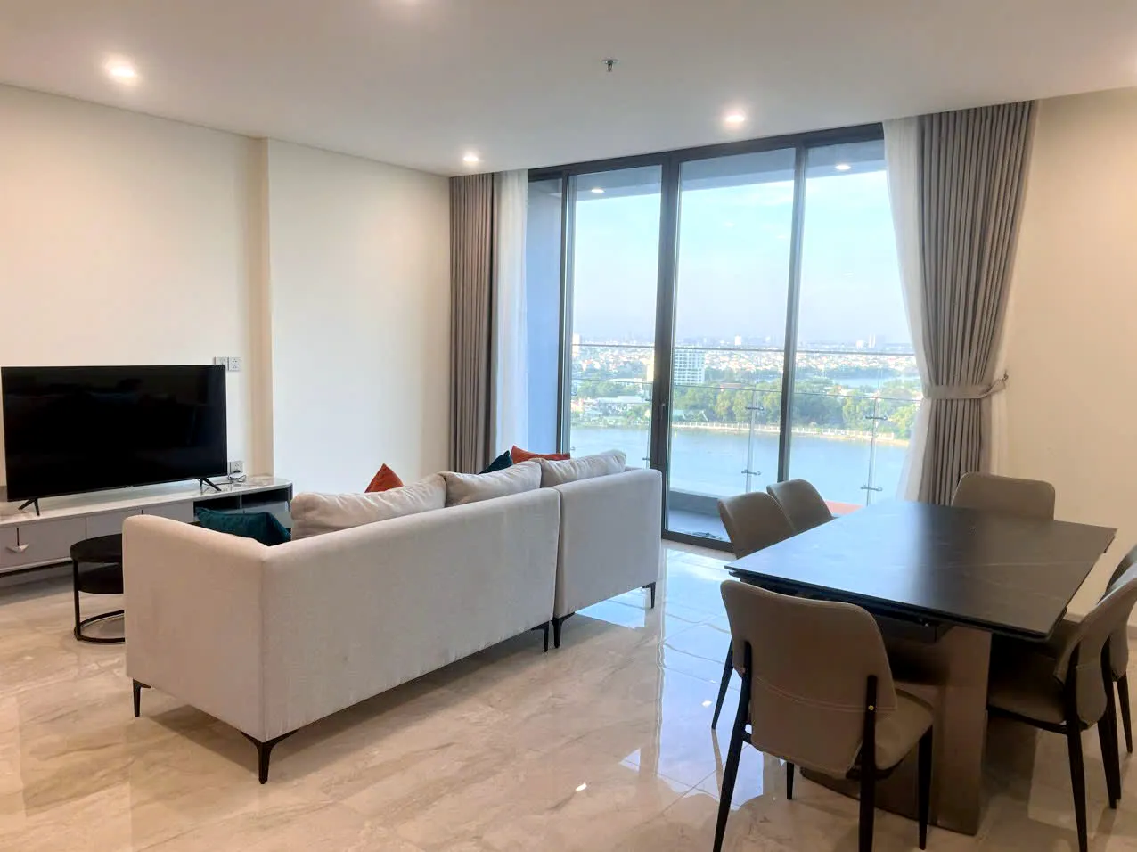 03 Bedroom Apartment With Nicest View For Rent Thao Dien Green HCM 131sqm 3,450 USD/month