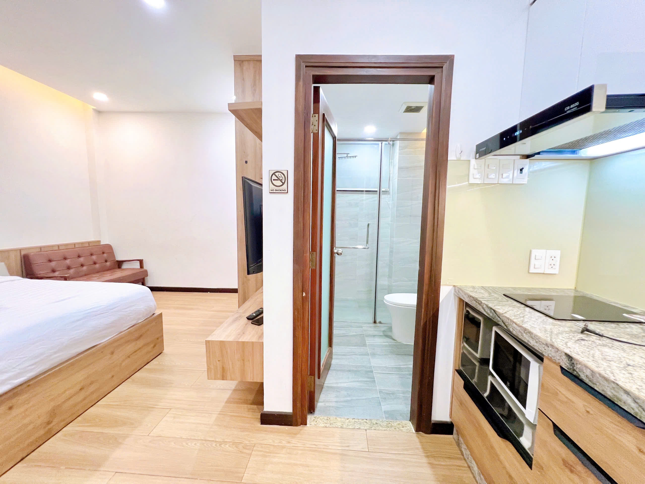 Riverside Studio Serviced Apartment For Rent in Phu Nhuan HCMC