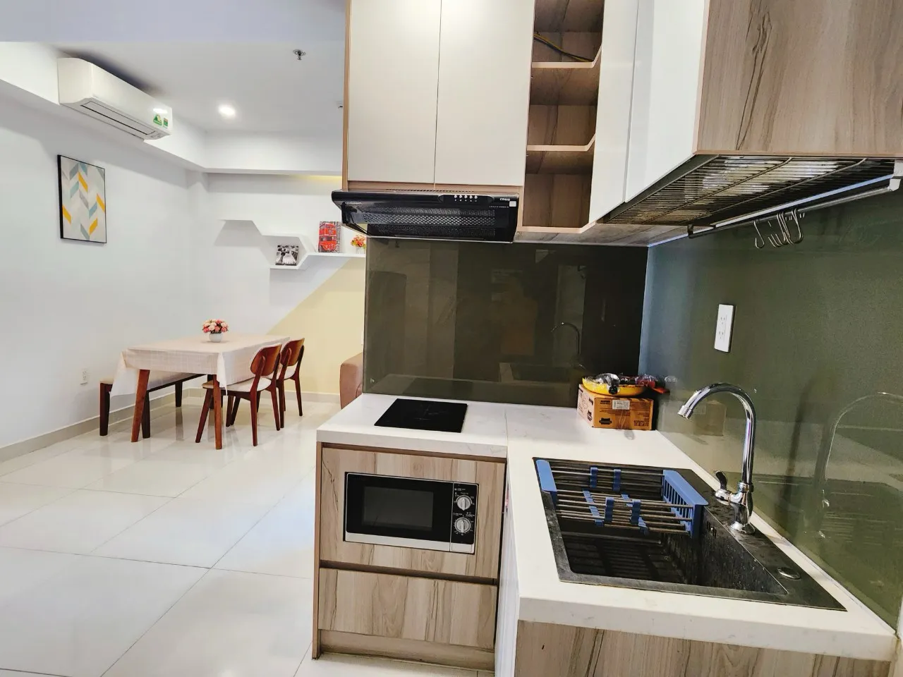 One Bedroom Thien My Home Serviced Apartment For Rent in Phu Nhuan HCMC 40sqm 550 USD/month