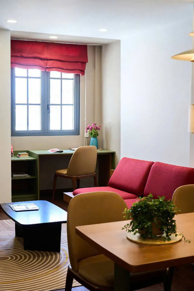 One Bedroom GK INN Serviced Apartment For Rent in Phu Nhuan District HCM 45sqm 600 USD/month