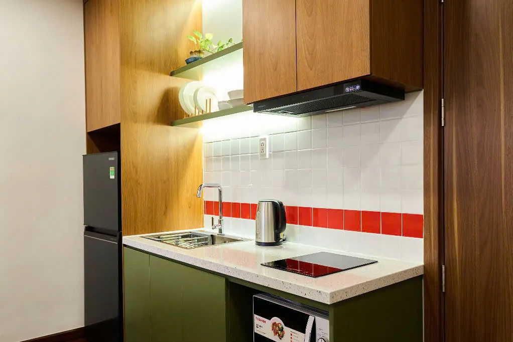 One Bedroom GK INN Serviced Apartment For Rent in Phu Nhuan District HCM 45sqm 600 USD/month
