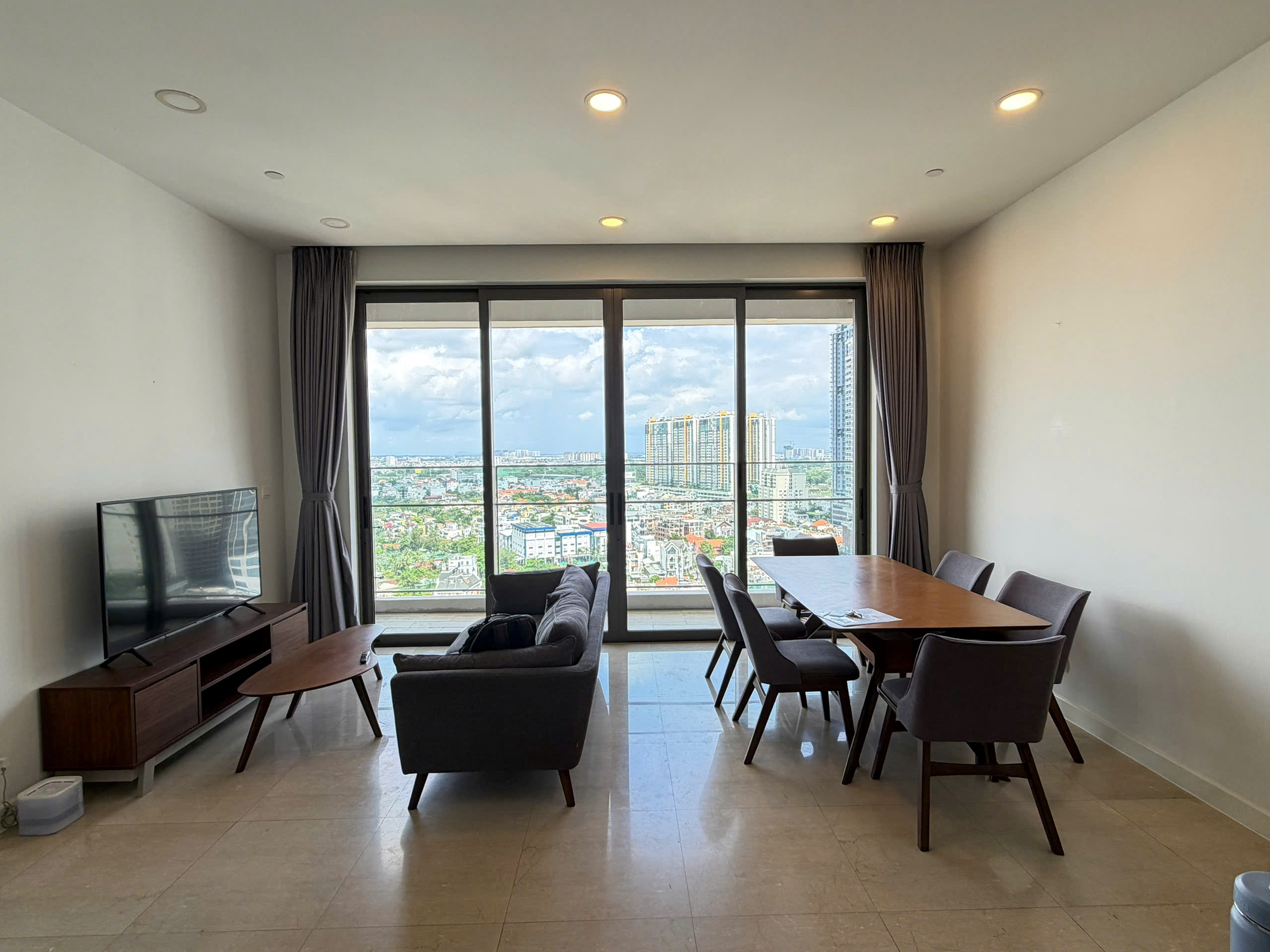 Good River View 02 Bedroom Apartment For Rent in The Nassim Thao Dien HCM