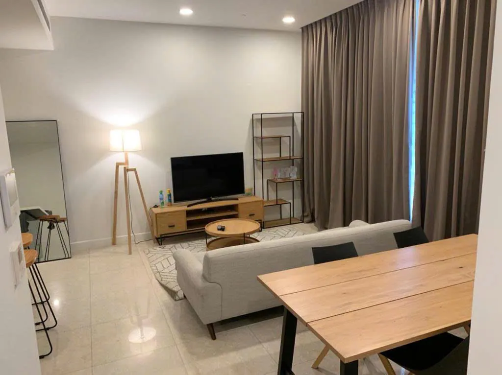 Modern Furniture 02 Bedroom Apartment for rent in The Nassim Thao Dien HCM 85sqm 1,600 USD/month
