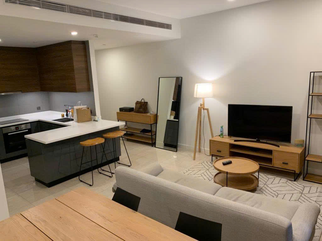 Modern Furniture 02 Bedroom Apartment for rent in The Nassim Thao Dien HCM
