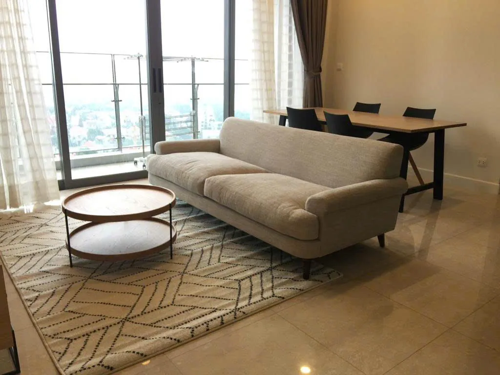 Modern Furniture 02 Bedroom Apartment for rent in The Nassim Thao Dien HCM 85sqm 1,600 USD/month