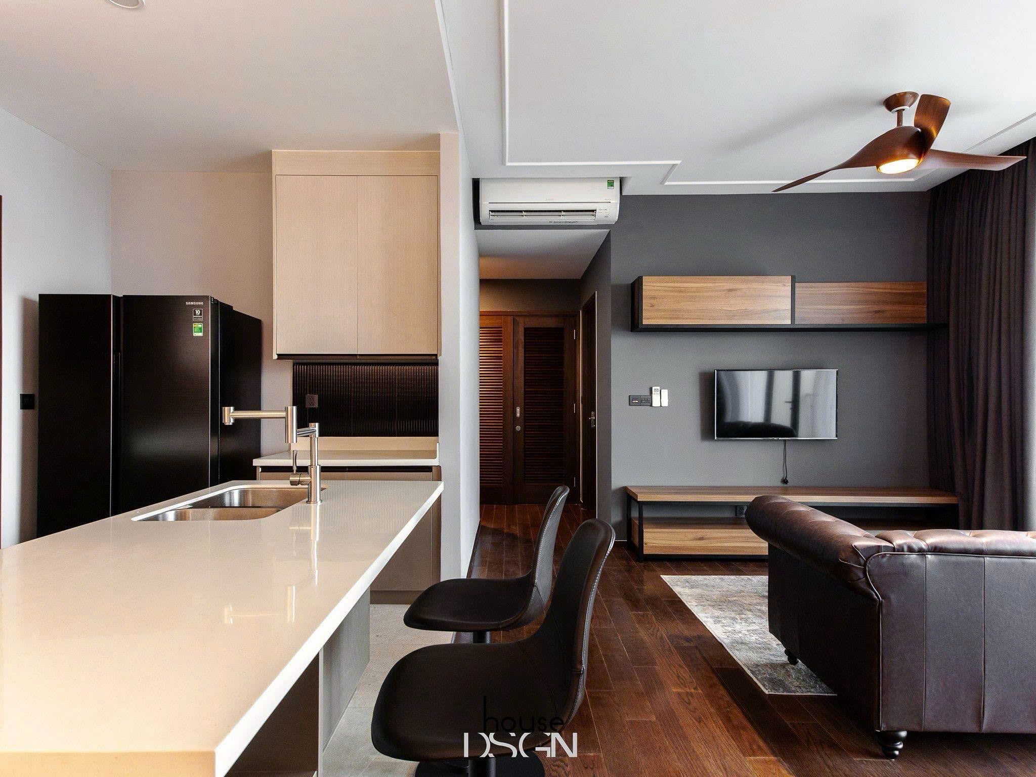 Modern 3 Bedroom Apartment for Rent in D’Edge Thao Dien | River View | Private Lift