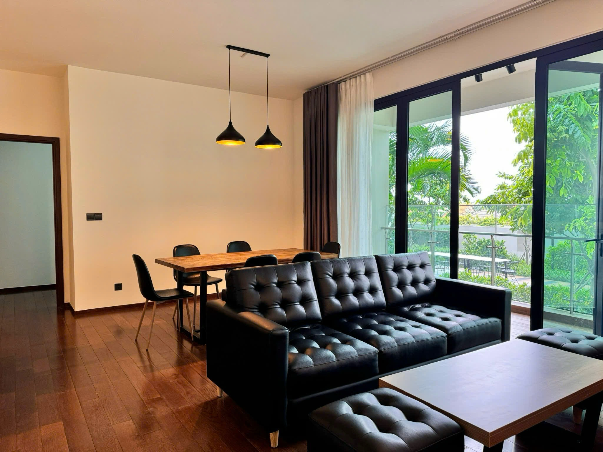 3 Bedroom Apartment for Rent in D’Edge Thao Dien | 145 sqm | Garden View