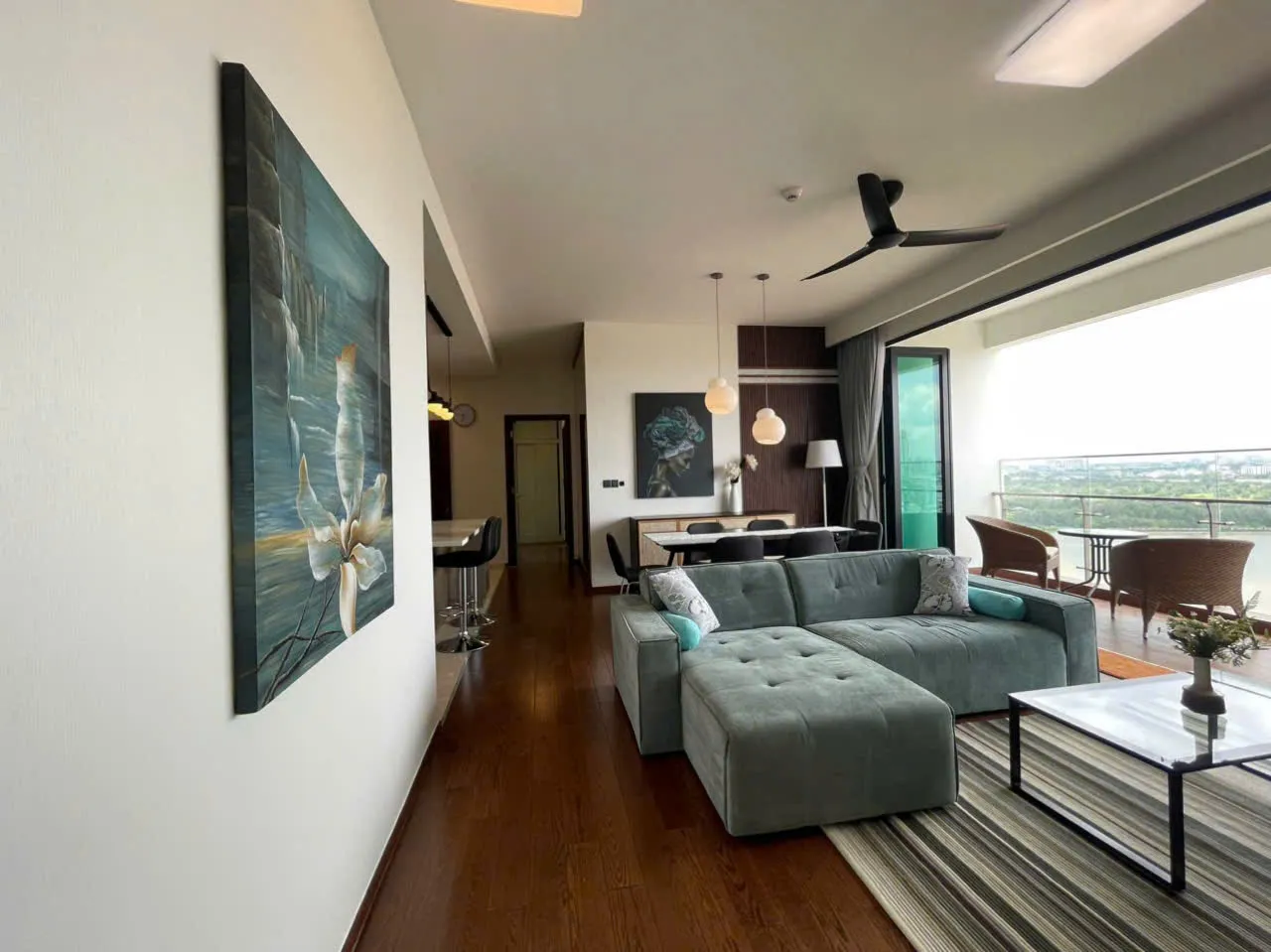 3 Bedroom Apartment for Rent in D'Edge Thao Dien 143sqm 3,800 USD/month