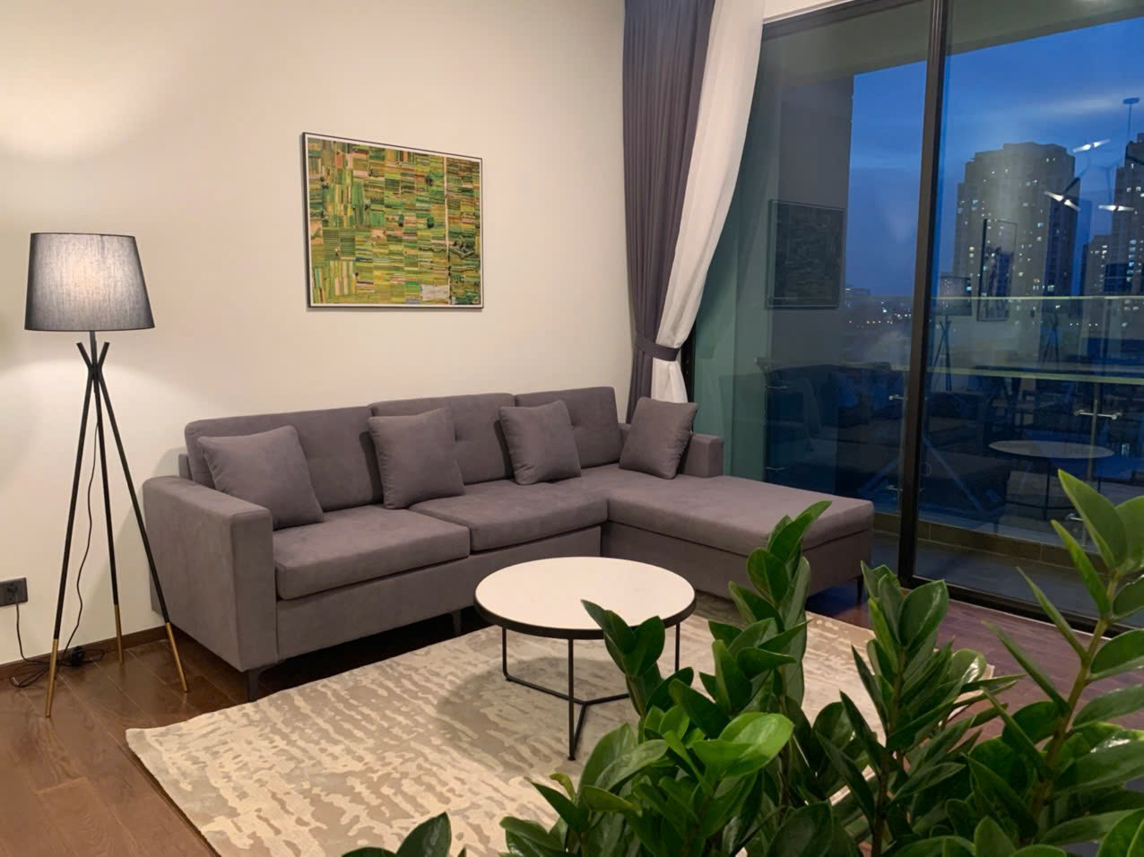 2 Bedroom Apartment for Rent in D'Edge Thao Dien | Balcony | Quiet View