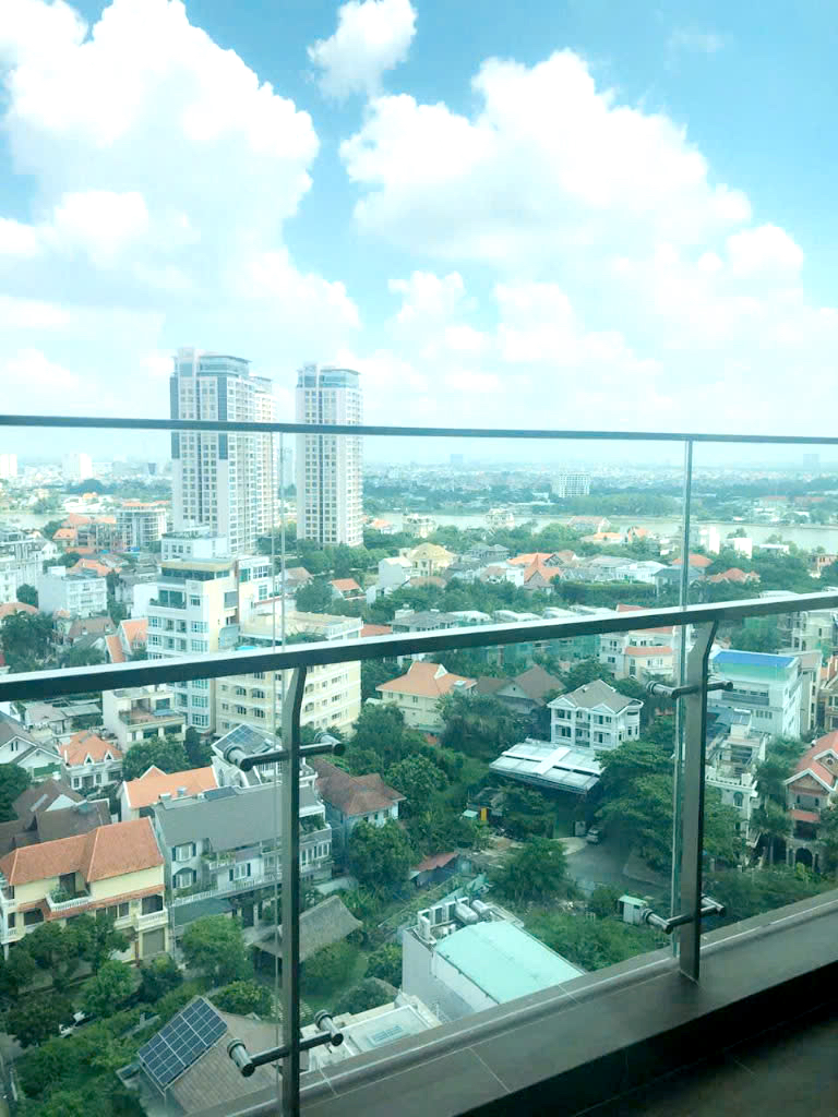 2 Bedroom Apartment for Rent in D'Edge Thao Dien | Quiet Residential View