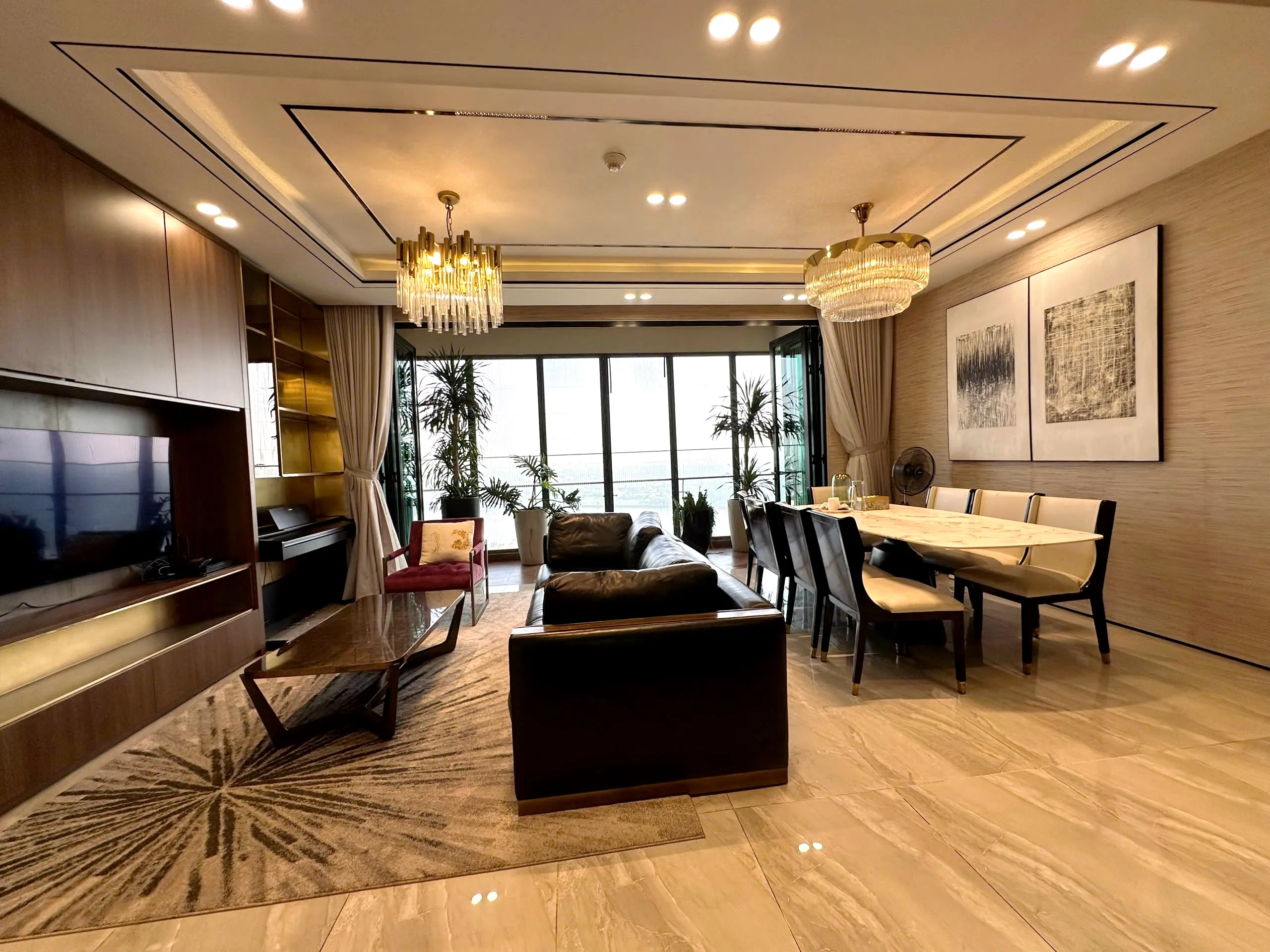 4 Bedroom Apartment for Rent in D'Edge Thao Dien 188sqm 5,000 USD/month