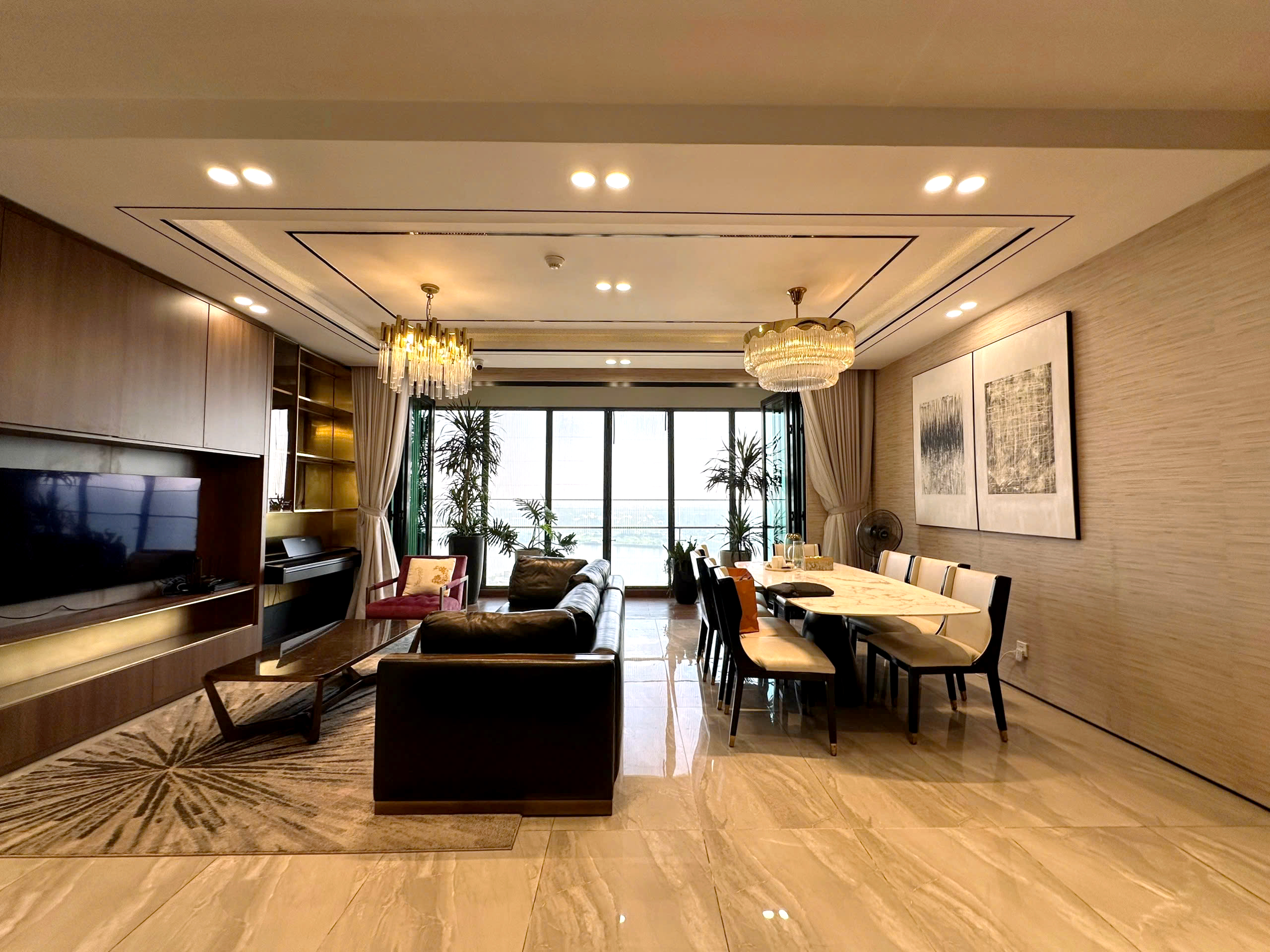 4 Bedroom Apartment for Rent in D'Edge Thao Dien | 188sqm River View