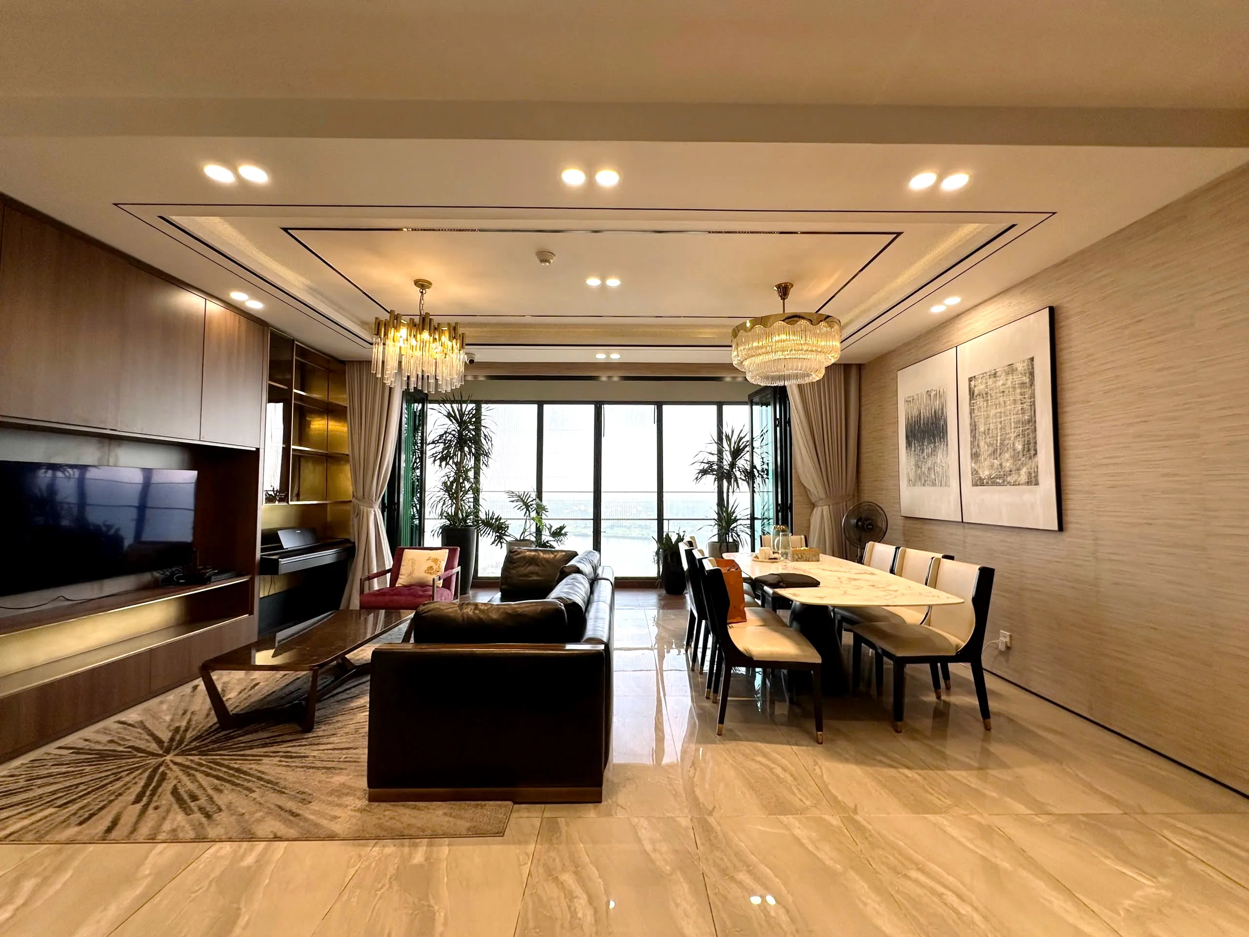 4 Bedroom Apartment for Rent in D'Edge Thao Dien 188sqm 5,000 USD/month