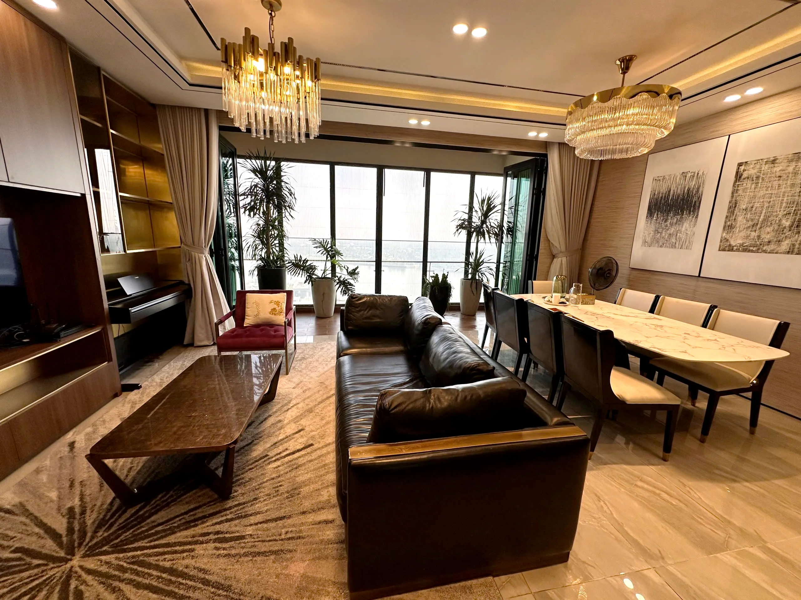 4 Bedroom Apartment for Rent in D'Edge Thao Dien 188sqm 5,000 USD/month