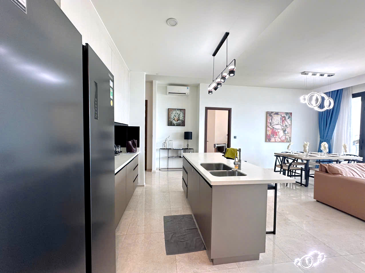 River View 4 Bedroom Apartment for Rent in D'Edge Thao Dien | 188sqm Floor 12