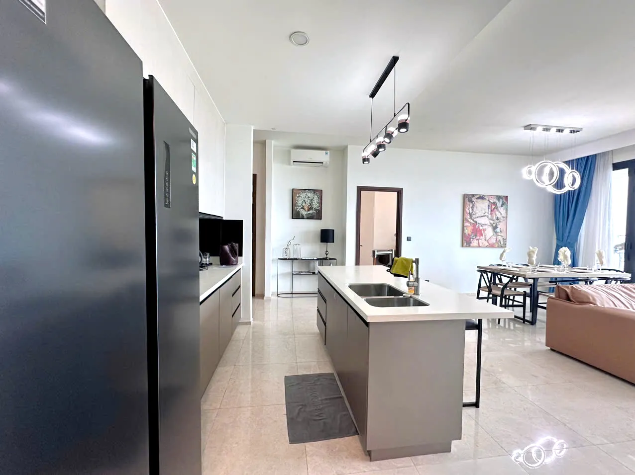 River View 4 Bedroom Apartment for Rent in D'Edge Thao Dien 188sqm 5,000 USD/month