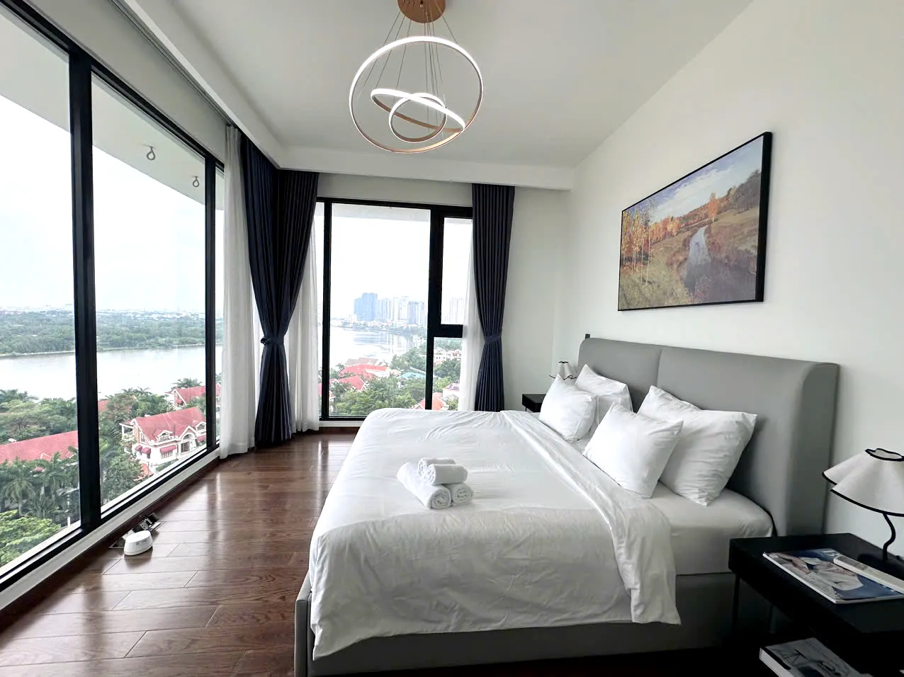 River View 4 Bedroom Apartment for Rent in D'Edge Thao Dien 188sqm 5,000 USD/month