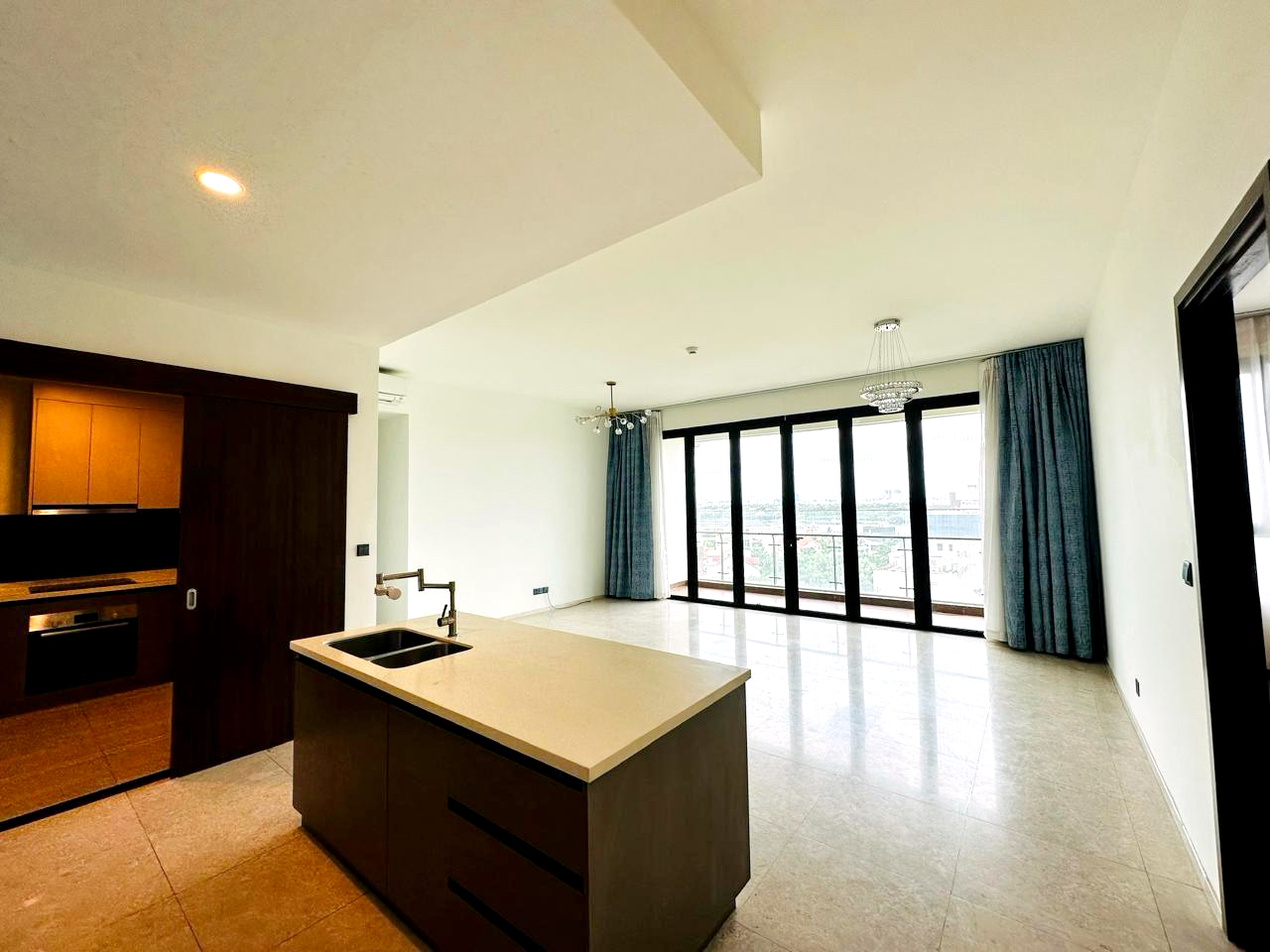 Unfurnished 4 Bedroom Apartment for Rent in D'Edge Thao Dien | River View