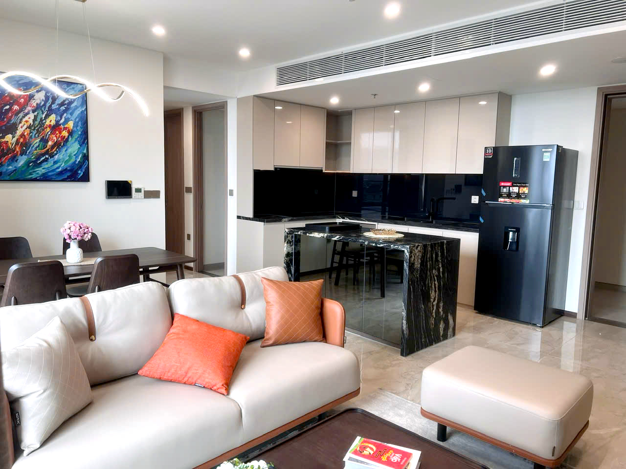 2 Bedroom Apartment for Rent in Thao Dien Green | 87sqm Floor 5