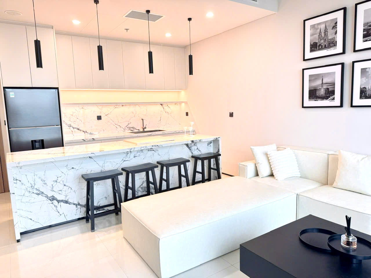 2 Bedroom Apartment for Rent in Thao Dien Green | River View Floor 23