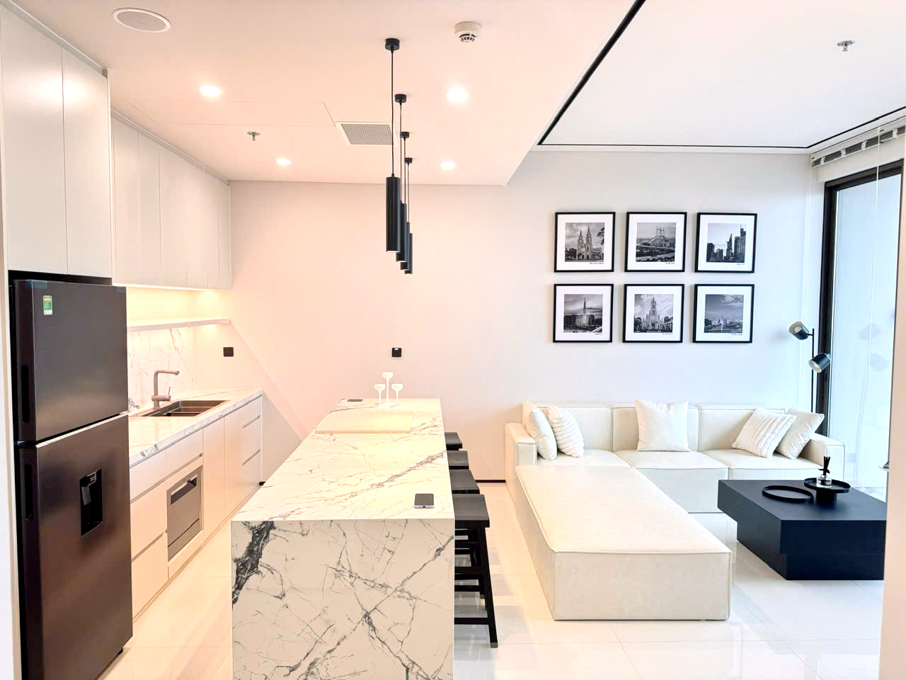 2 Bedroom Apartment for Rent in Thao Dien Green | River View Floor 23