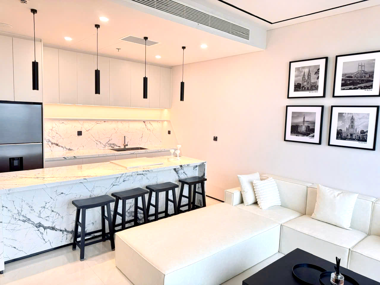 2 Bedroom Apartment for Rent in Thao Dien Green | River View Floor 23