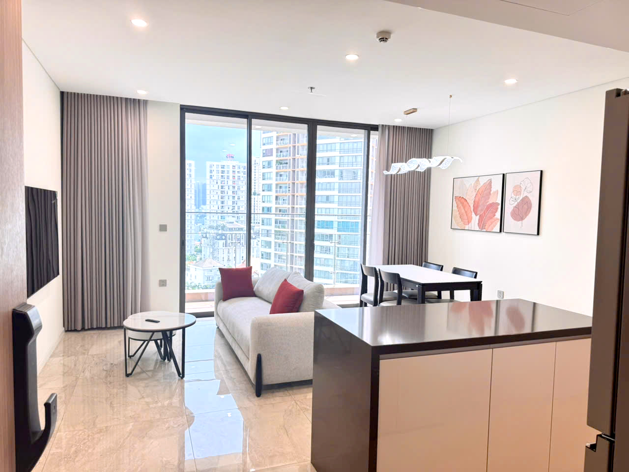 2 Bedroom Apartment for Rent in Thao Dien Green | 84sqm Floor 8