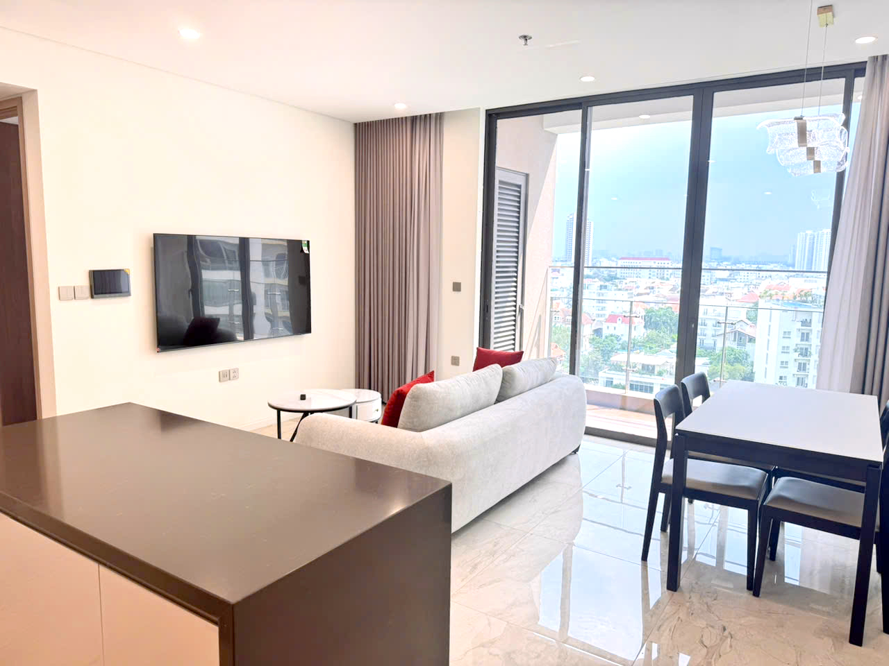2 Bedroom Apartment for Rent in Thao Dien Green | 84sqm Floor 8