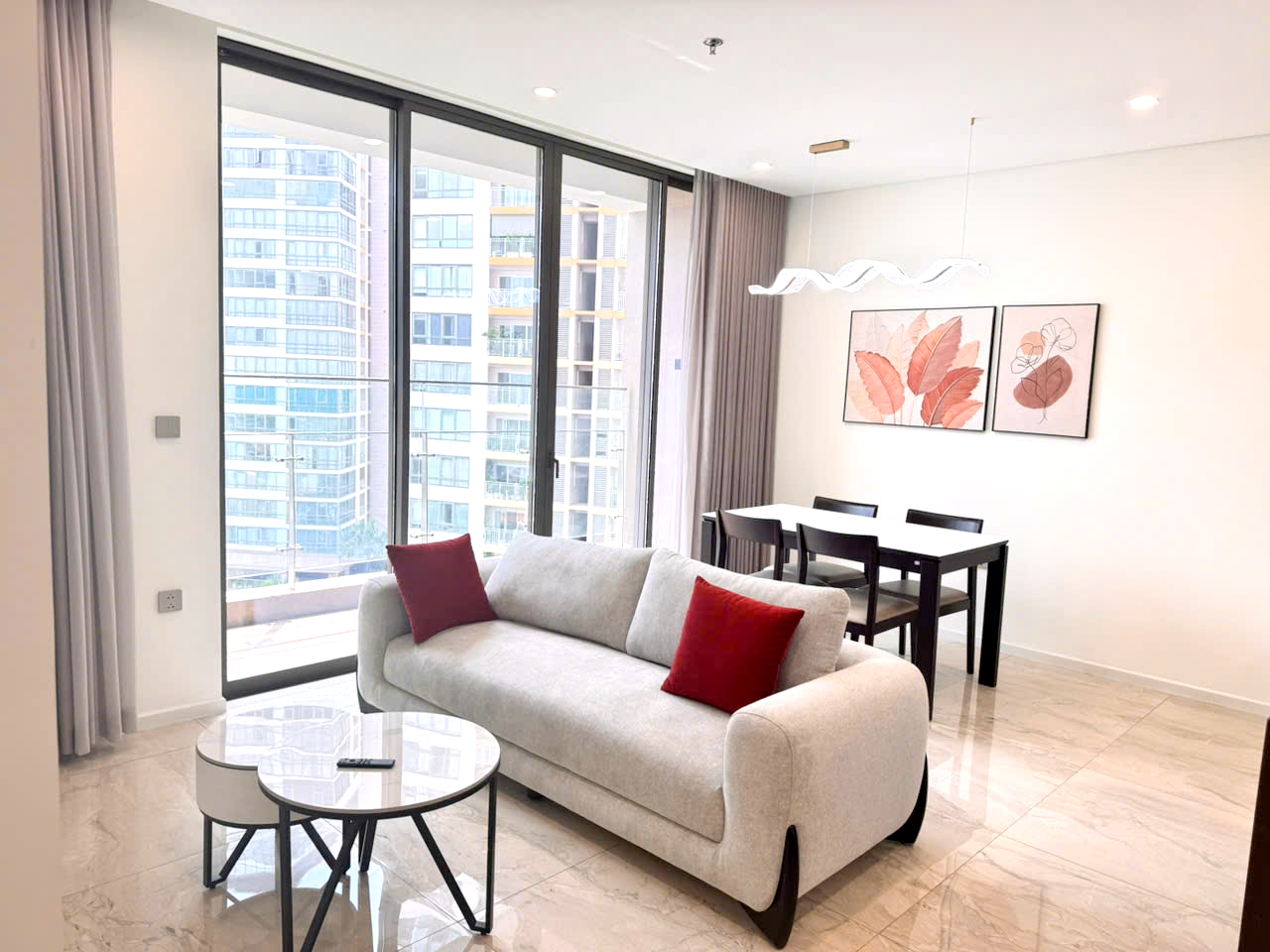 2 Bedroom Apartment for Rent in Thao Dien Green | 84sqm Floor 8