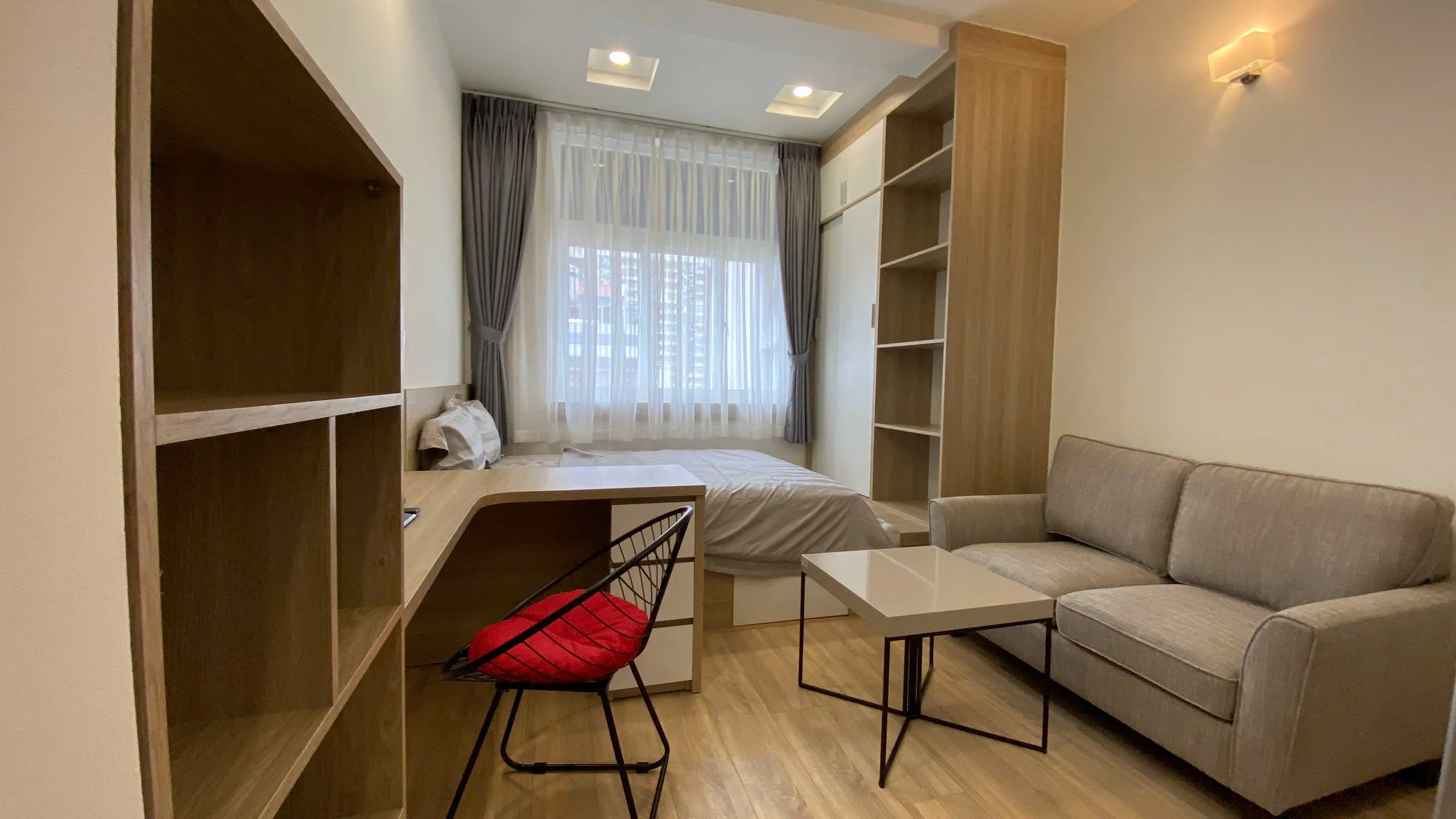 Studio Apartment for Rent in Binh Thanh – 25sqm Fully Furnished 400 USD/month