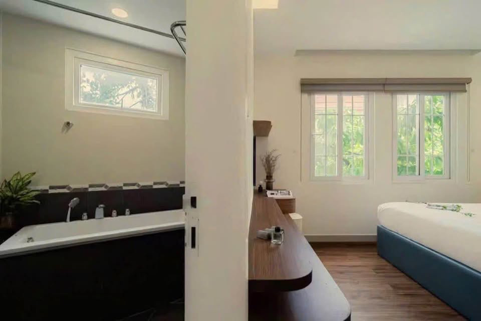 Vintage Home For Rent in Nguyen Van Huong Street Thao Dien HCMC