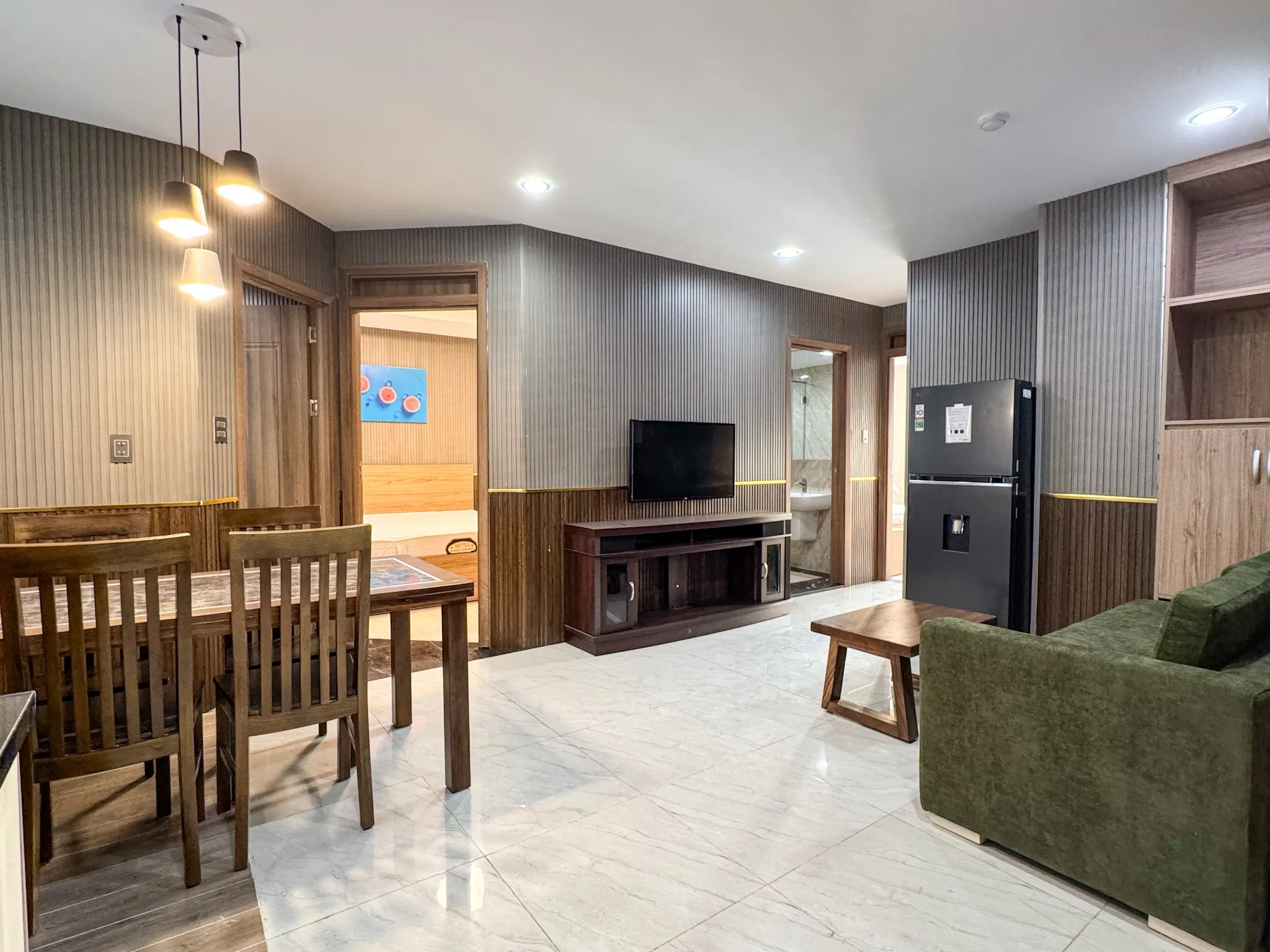 Balconies Two Bedroom Apartment For Rent in Vitamin Small Building Thao Dien 75sqm 1,100 USD/month