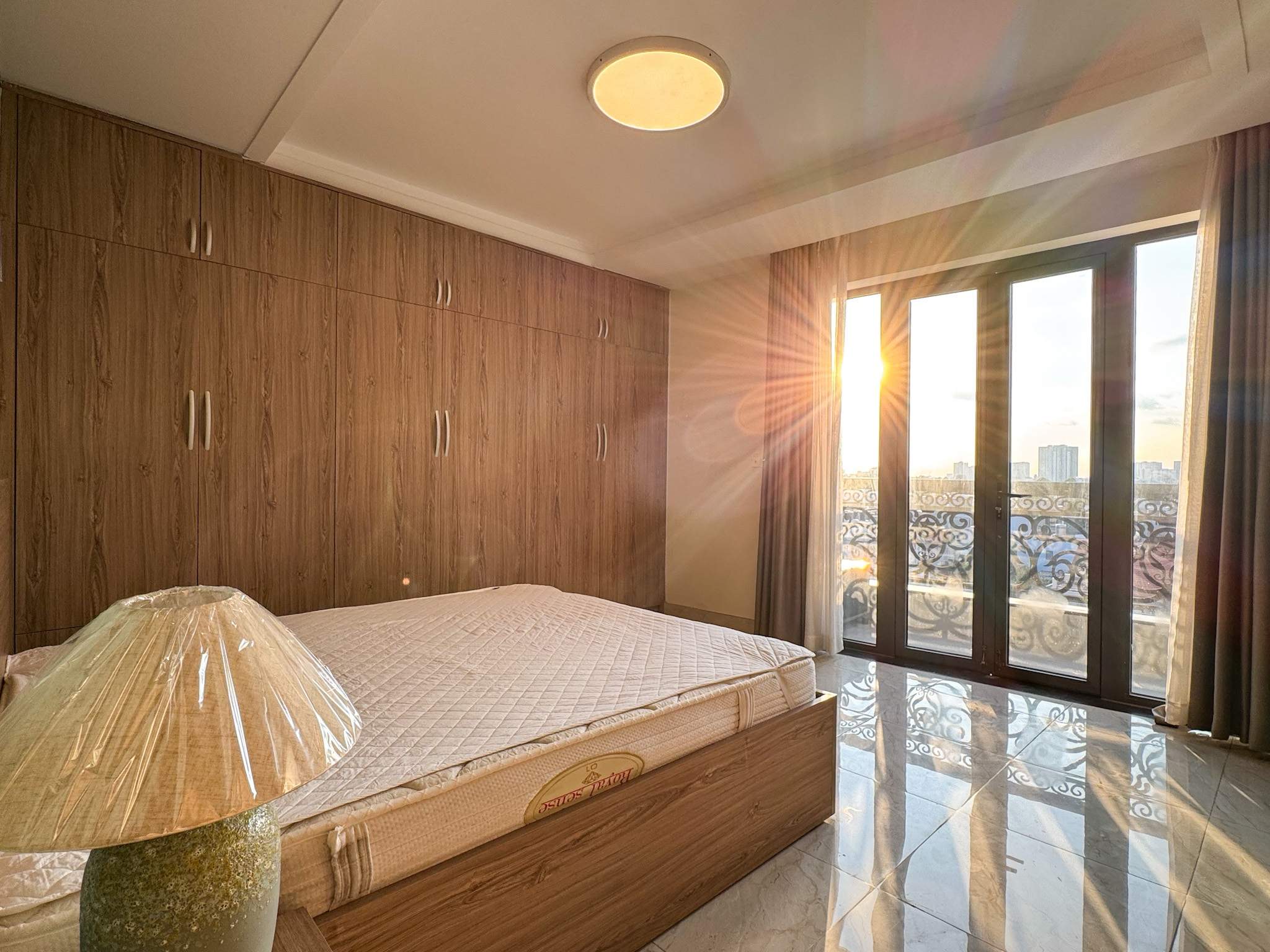 Balconies Two Bedroom Apartment For Rent in Vitamin Small Building Thao Dien