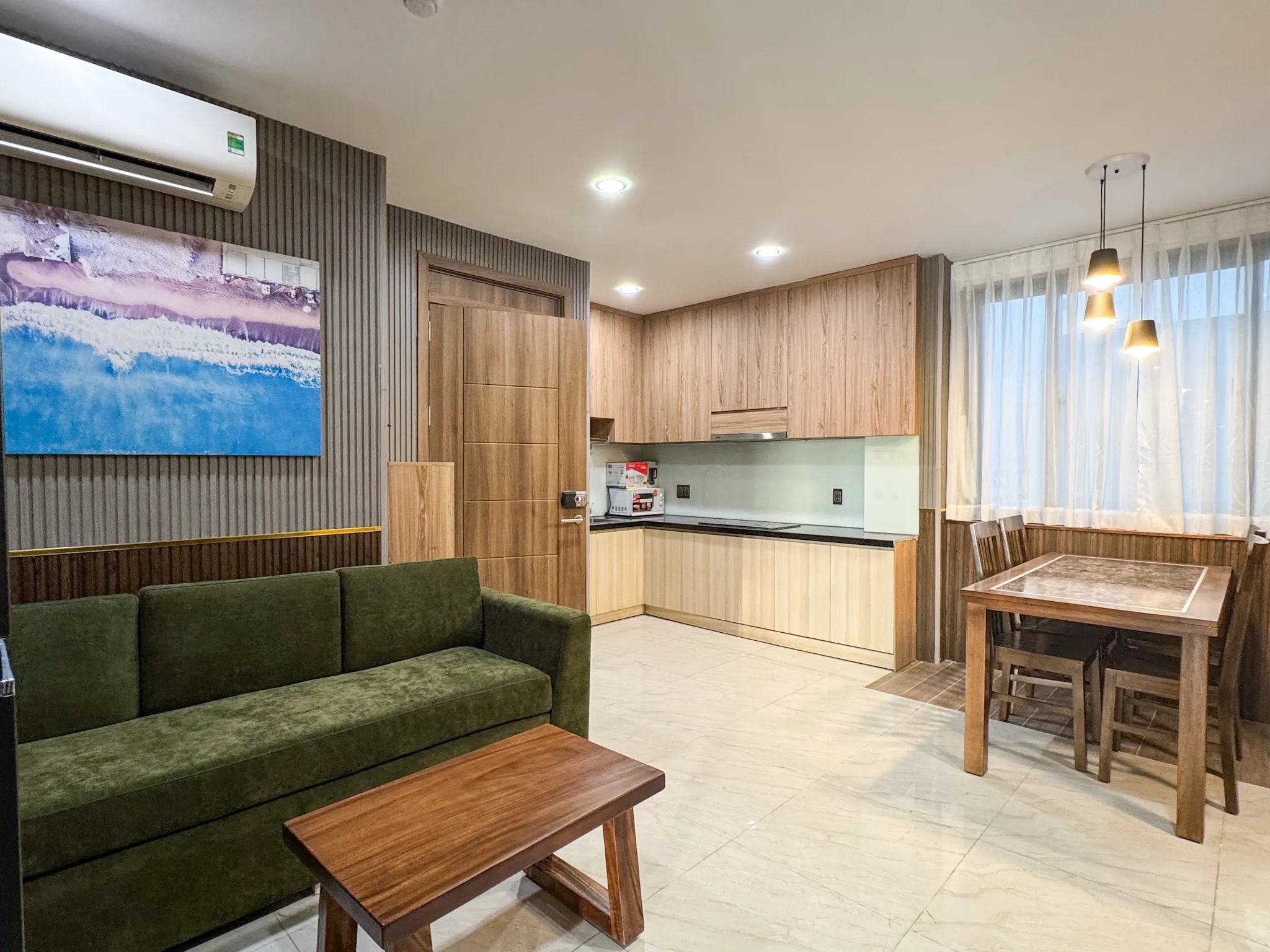 Balconies Two Bedroom Apartment For Rent in Vitamin Small Building Thao Dien 75sqm 1,100 USD/month
