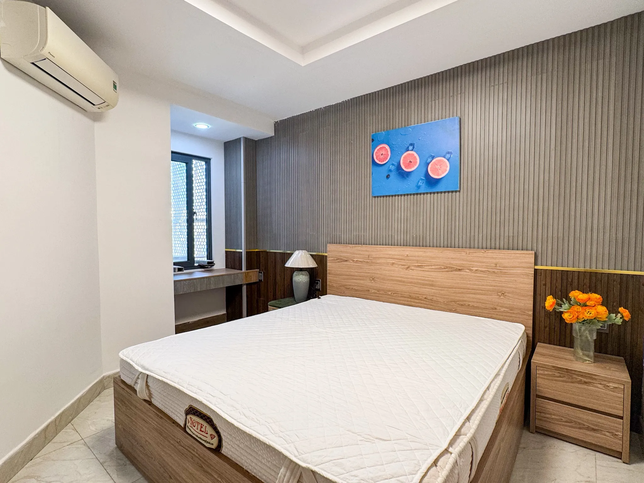 Balconies Two Bedroom Apartment For Rent in Vitamin Small Building Thao Dien 75sqm 1,100 USD/month