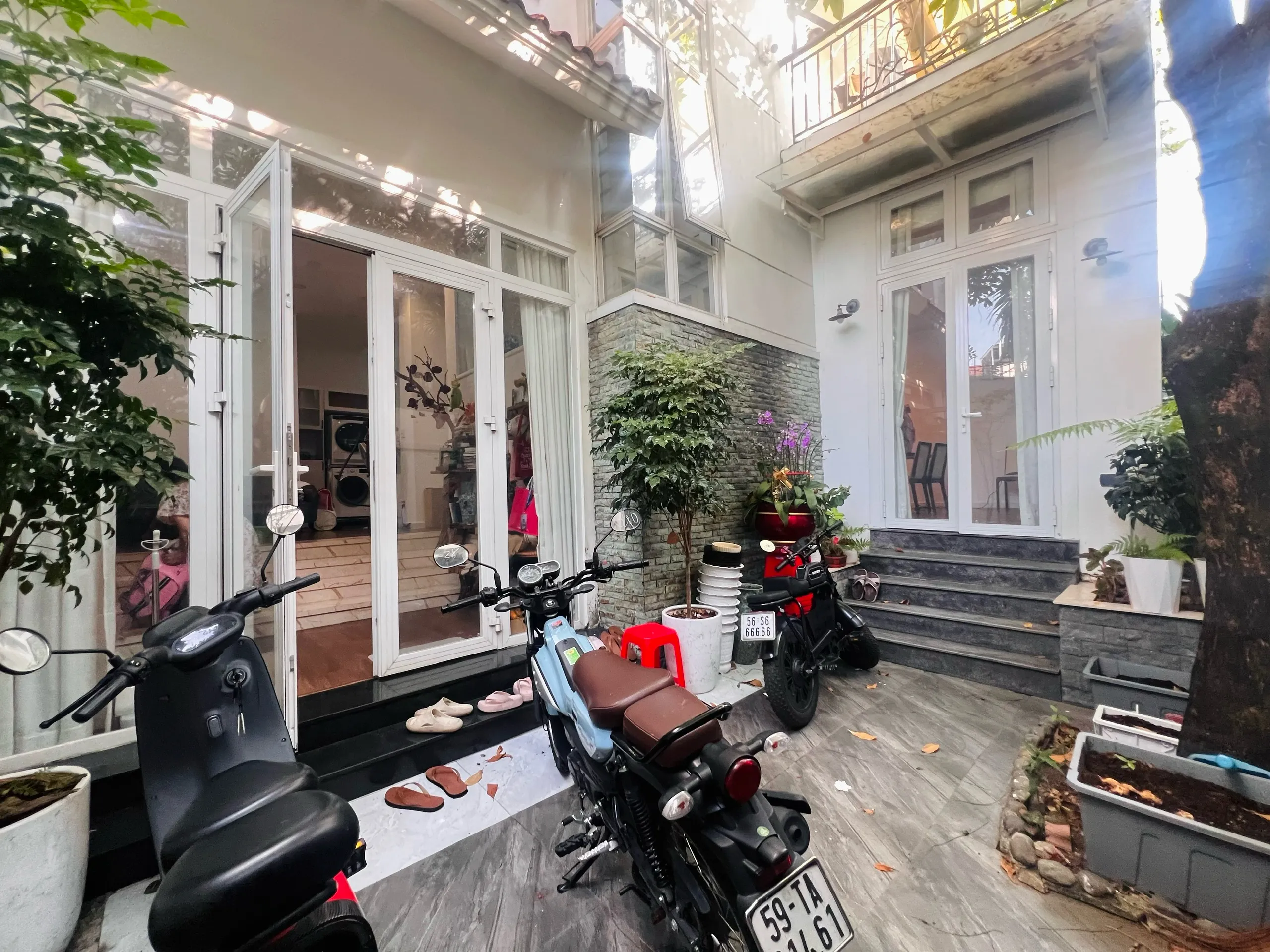 Furnished Two Bedroom House For Rent in Lang Bao Chi Thao Dien HCMC 300sqm 2,100 USD/month