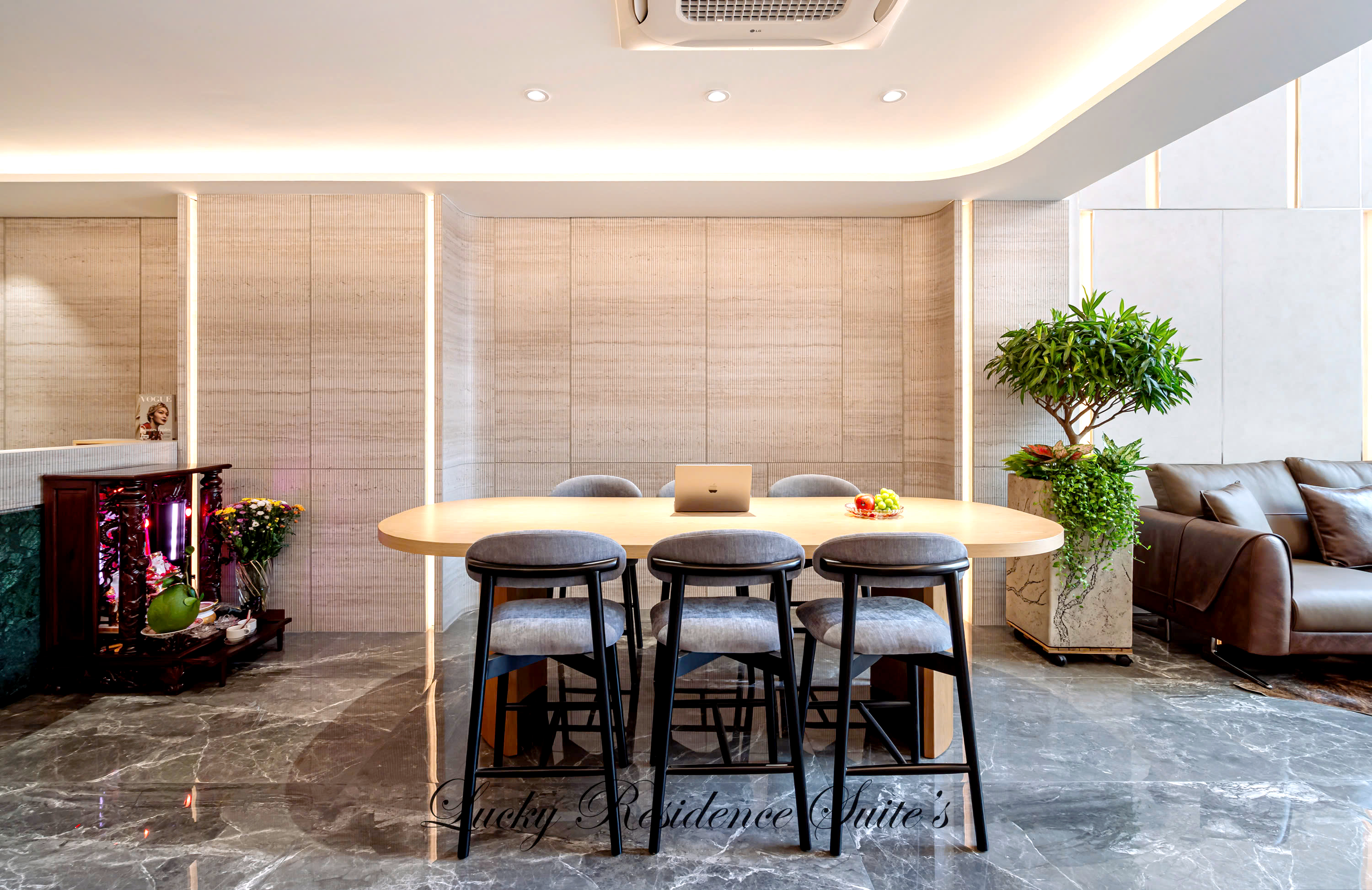 1-Bedroom Serviced Apartment for Rent in District 3 60sqm 1,050 USD/month