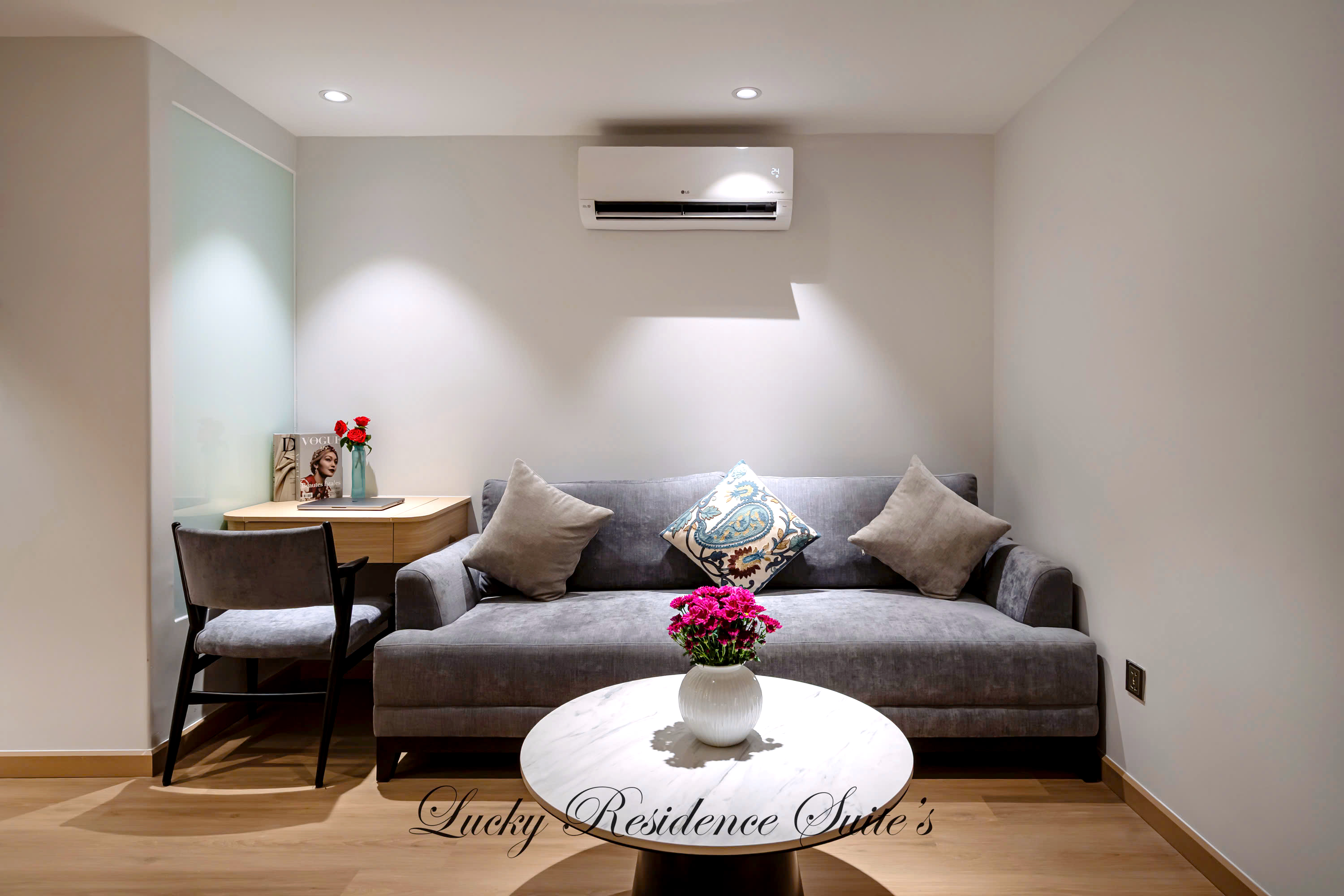 1-Bedroom Serviced Apartment for Rent in District 3 60sqm 1,050 USD/month