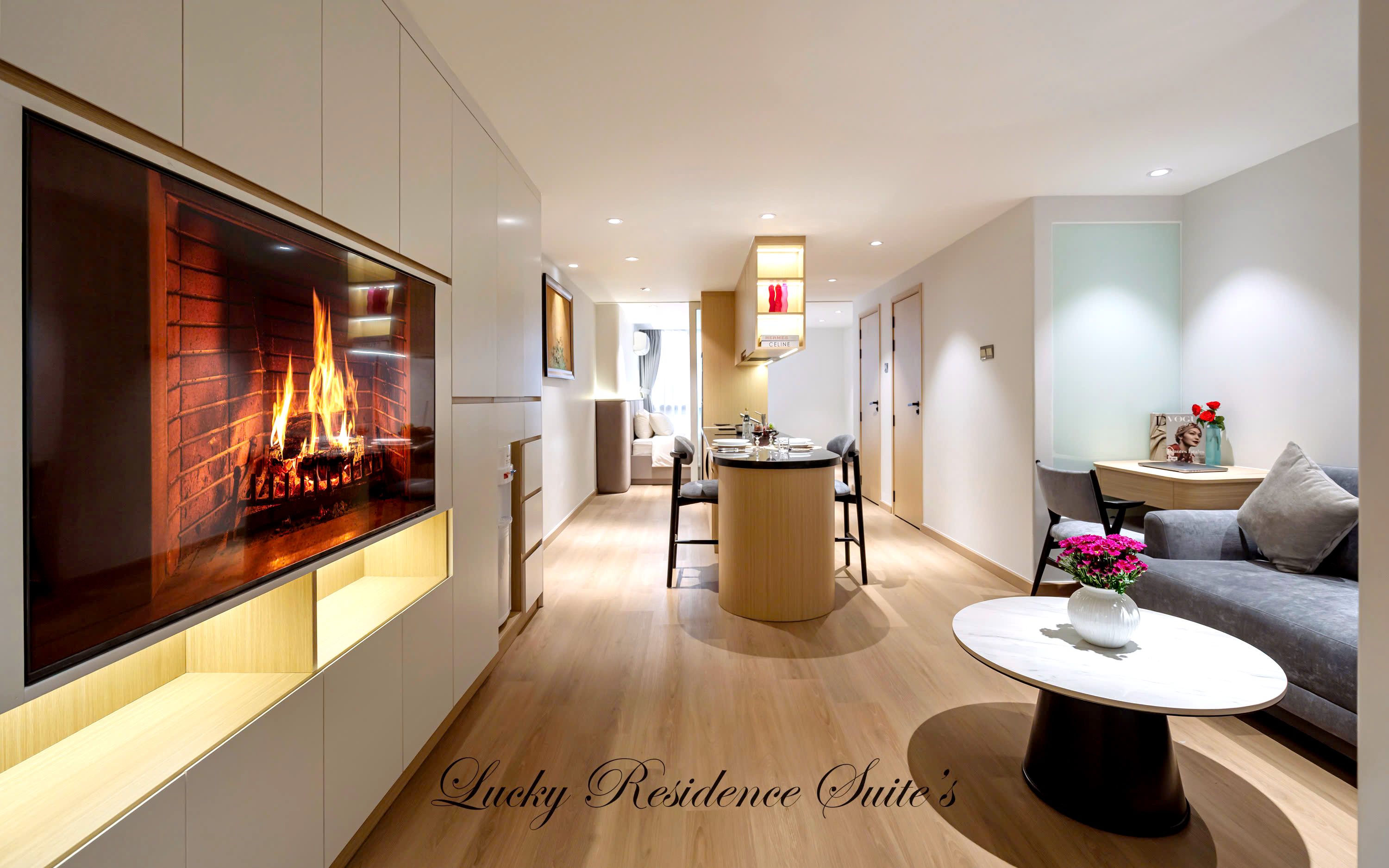 1-Bedroom Serviced Apartment for Rent in District 3 60sqm 1,050 /month