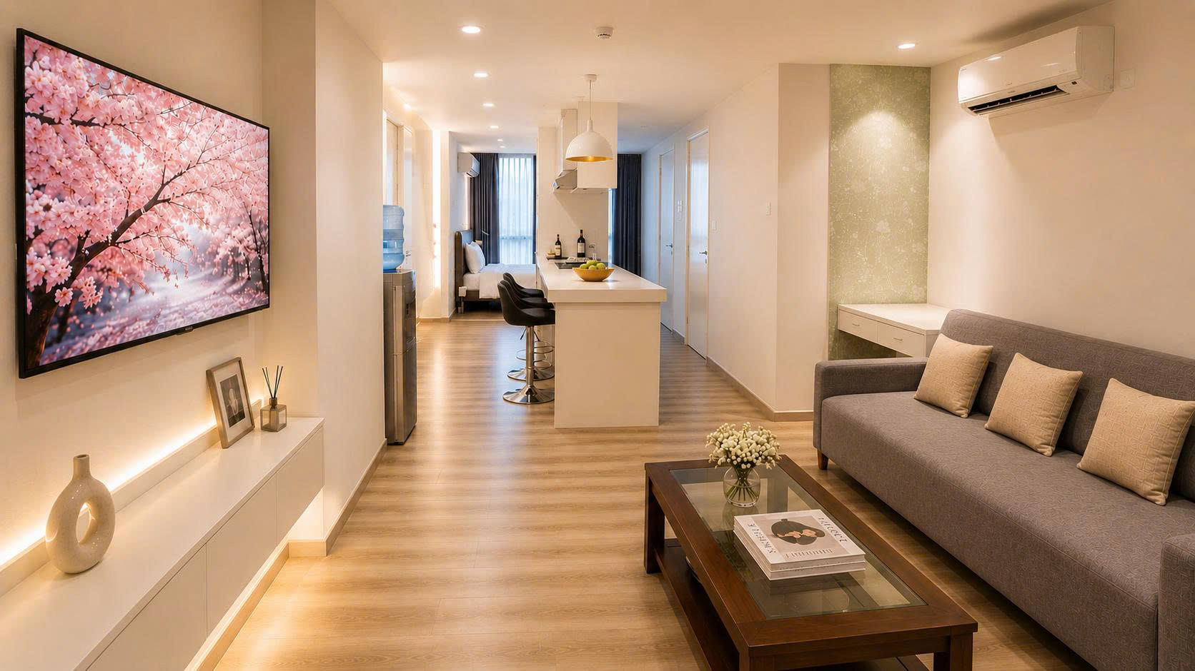 1-Bedroom Apartment for Rent in District 3 60sqm 900 USD/month