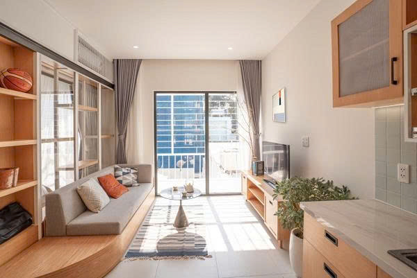 1-Bedroom Apartment for Rent in District 3 45sqm 950 USD/month