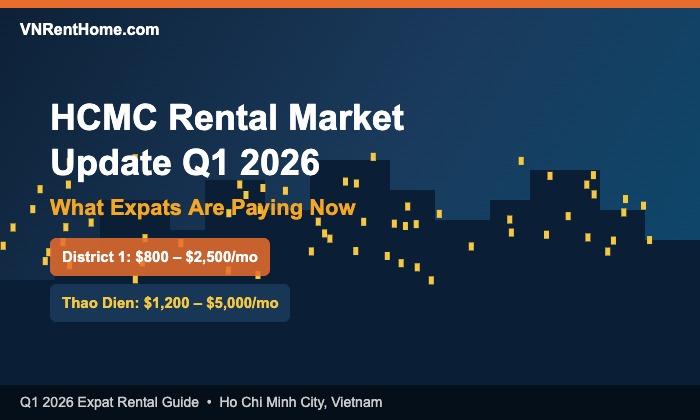 HCMC Rental Market Update Q1 2026: What Expats Are Paying Now