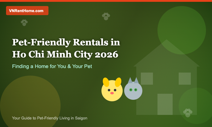 Pet-Friendly Rentals in Ho Chi Minh City 2026: Finding a Home for You & Your Pet