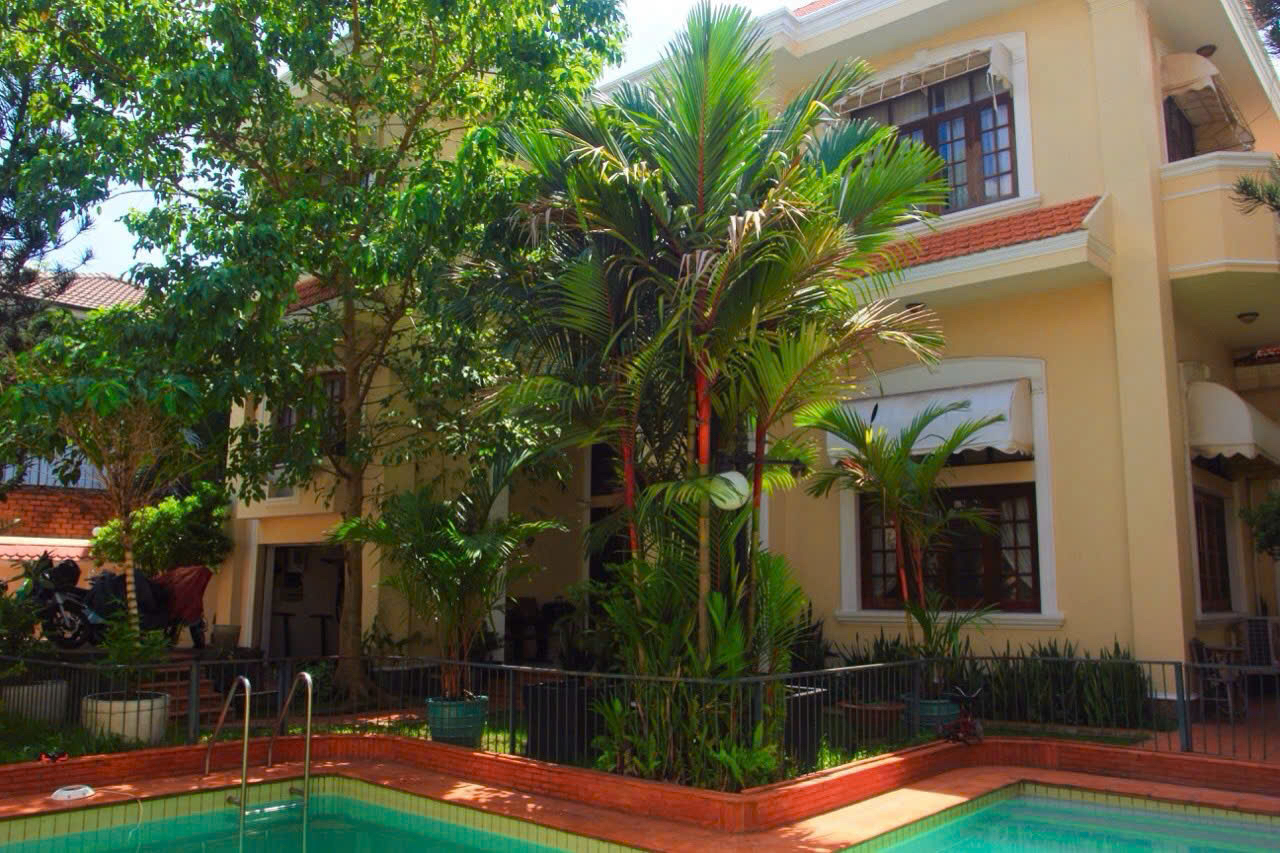 4-Bedroom Pool Villa for Rent in Thao Dien 500sqm 3,800 USD/month