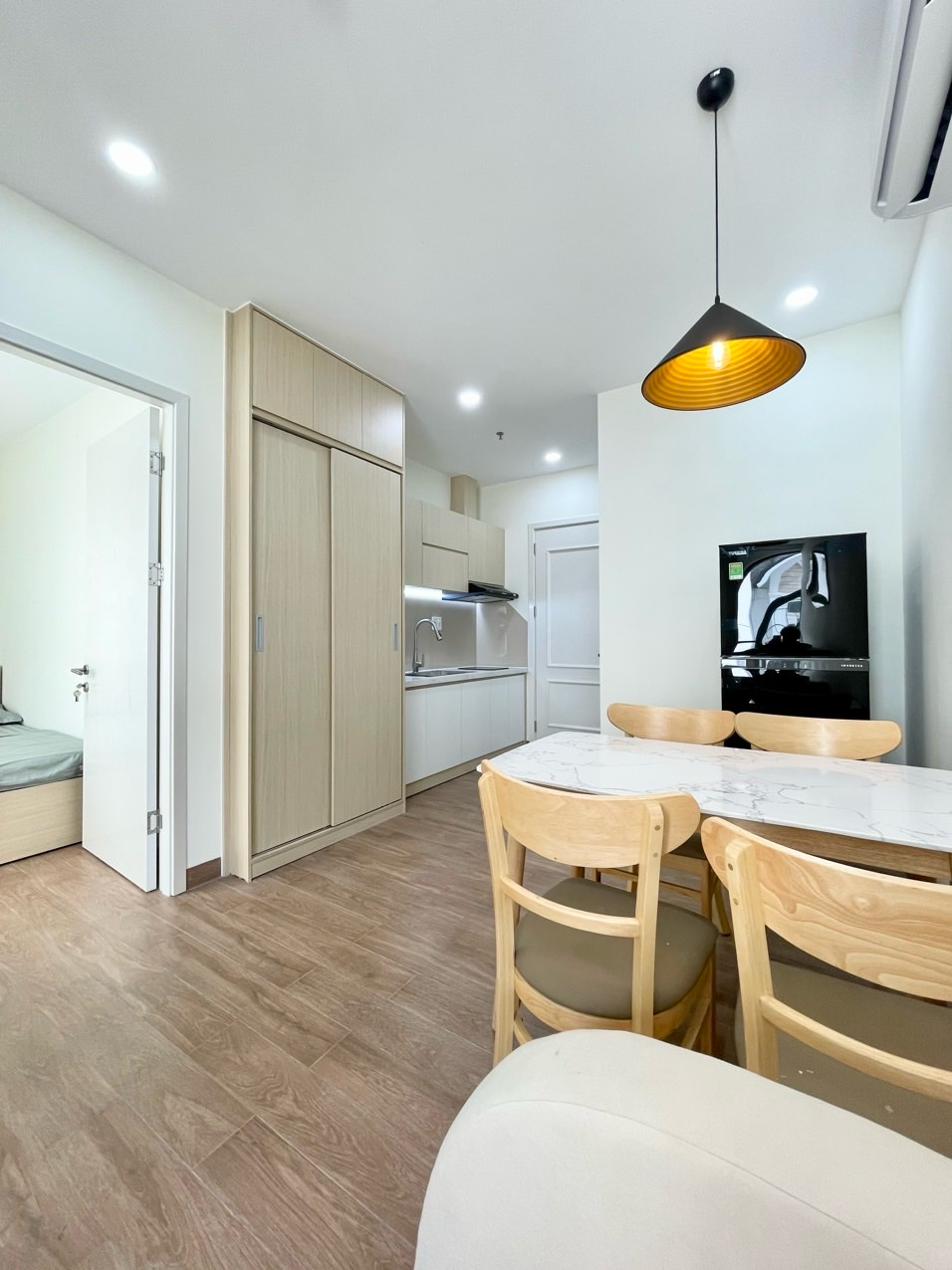 Nice One Bedroom Serviced Apartment For Rent in Binh Thanh HCMC 45sqm 620 USD/month